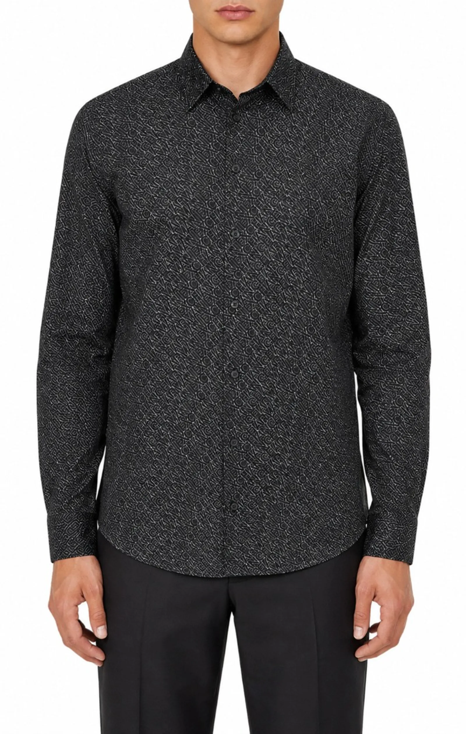 Armani Exchange Camicia Nero Xm002280Af13235 184049