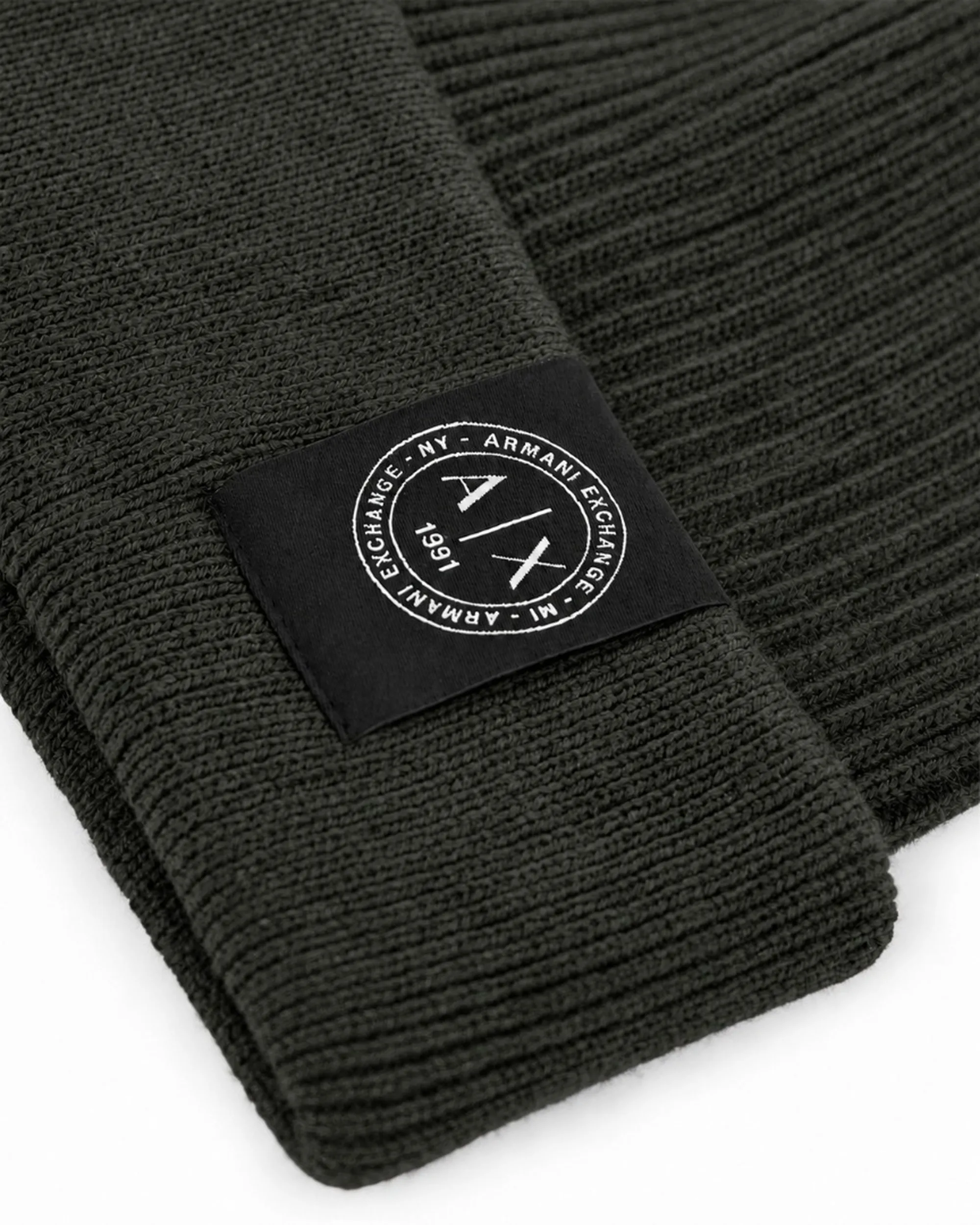 Armani Exchange B'Wool And Cotton Mix Hat' Dark Gray Xm003124Af10348 193604