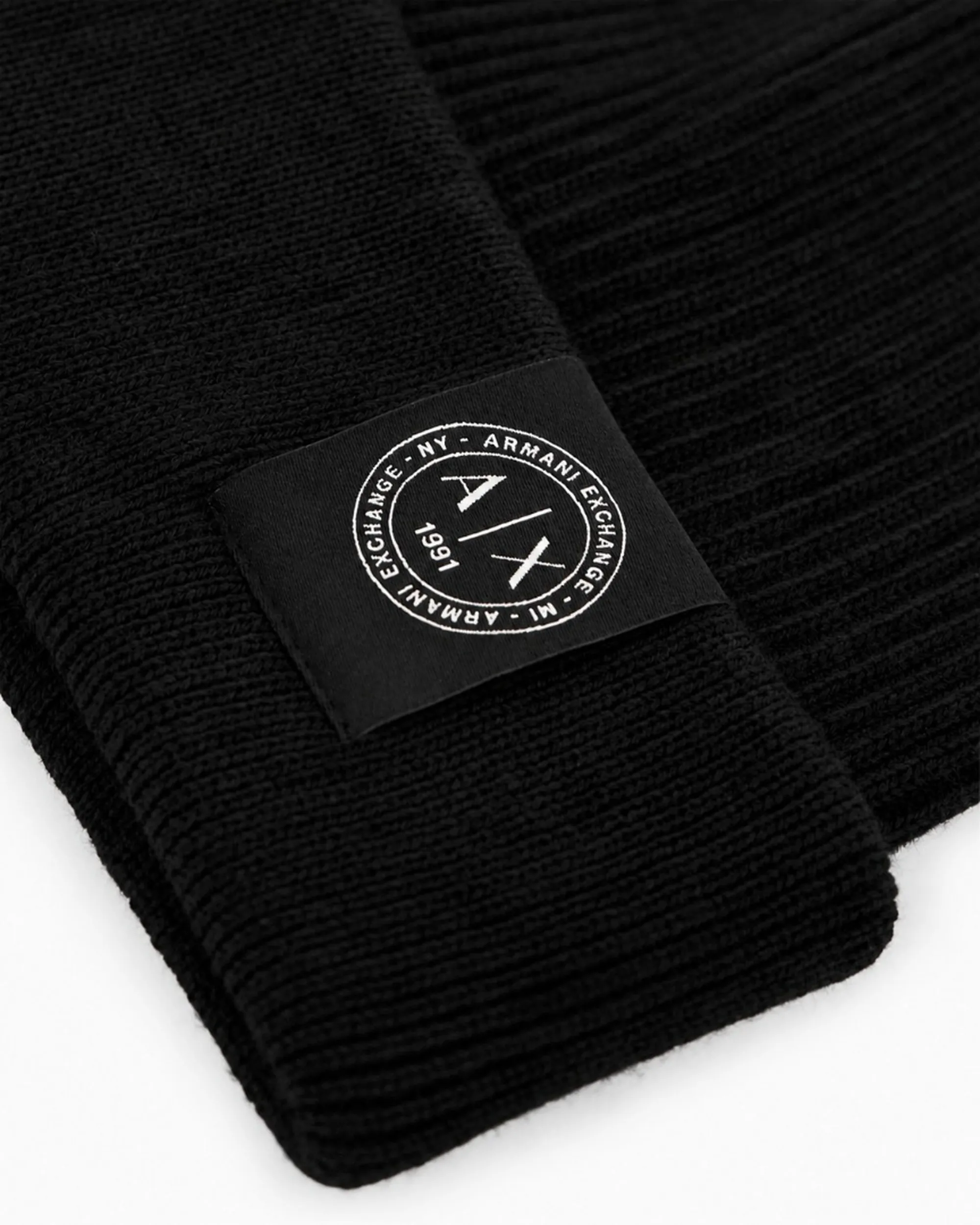 Armani Exchange B'Wool And Cotton Mix Hat' Black Xm003124Af10348 193603