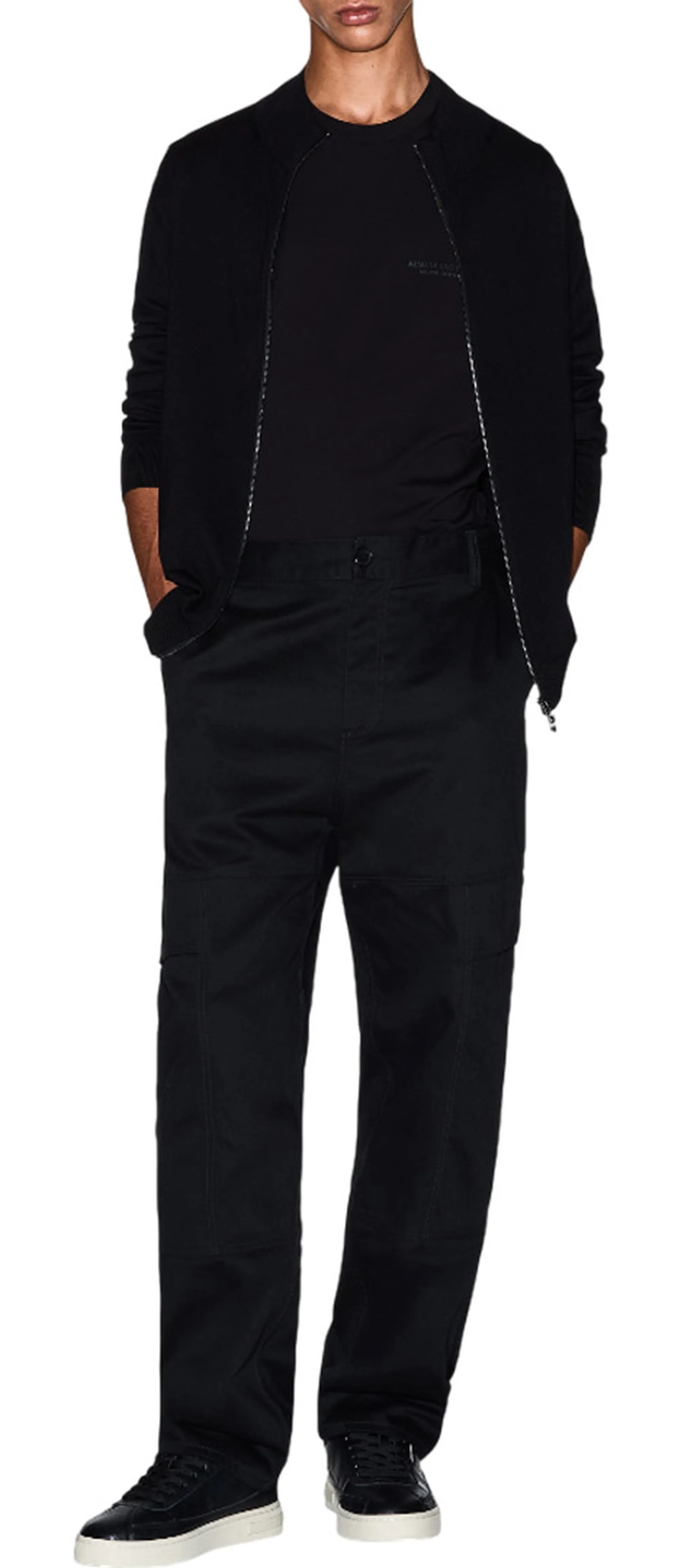 Armani Exchange B'Cardigan' Black Xm001279Af10454 162306