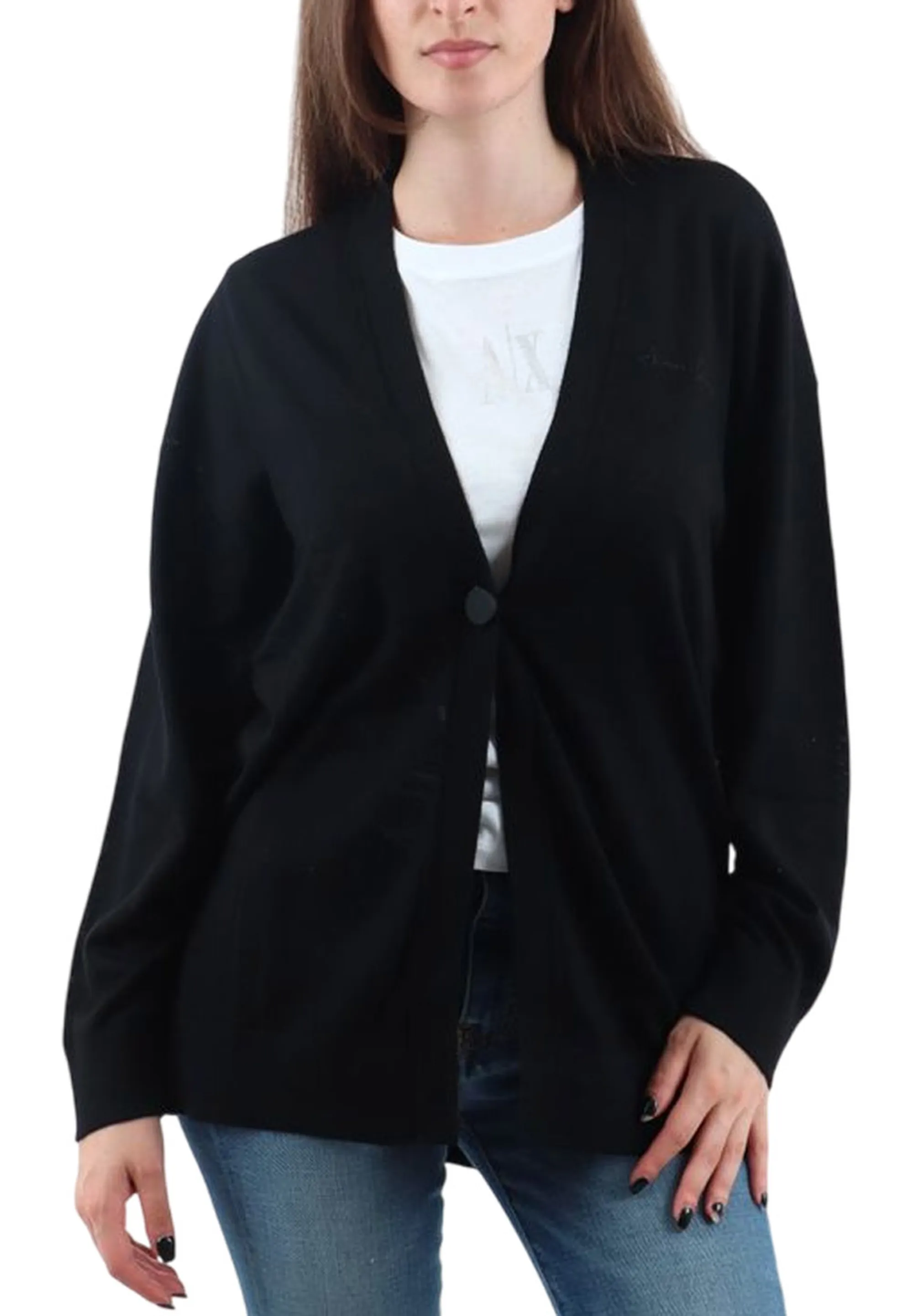 Armani Exchange B'Cardigan ' Black Xw001438Af11896 164821