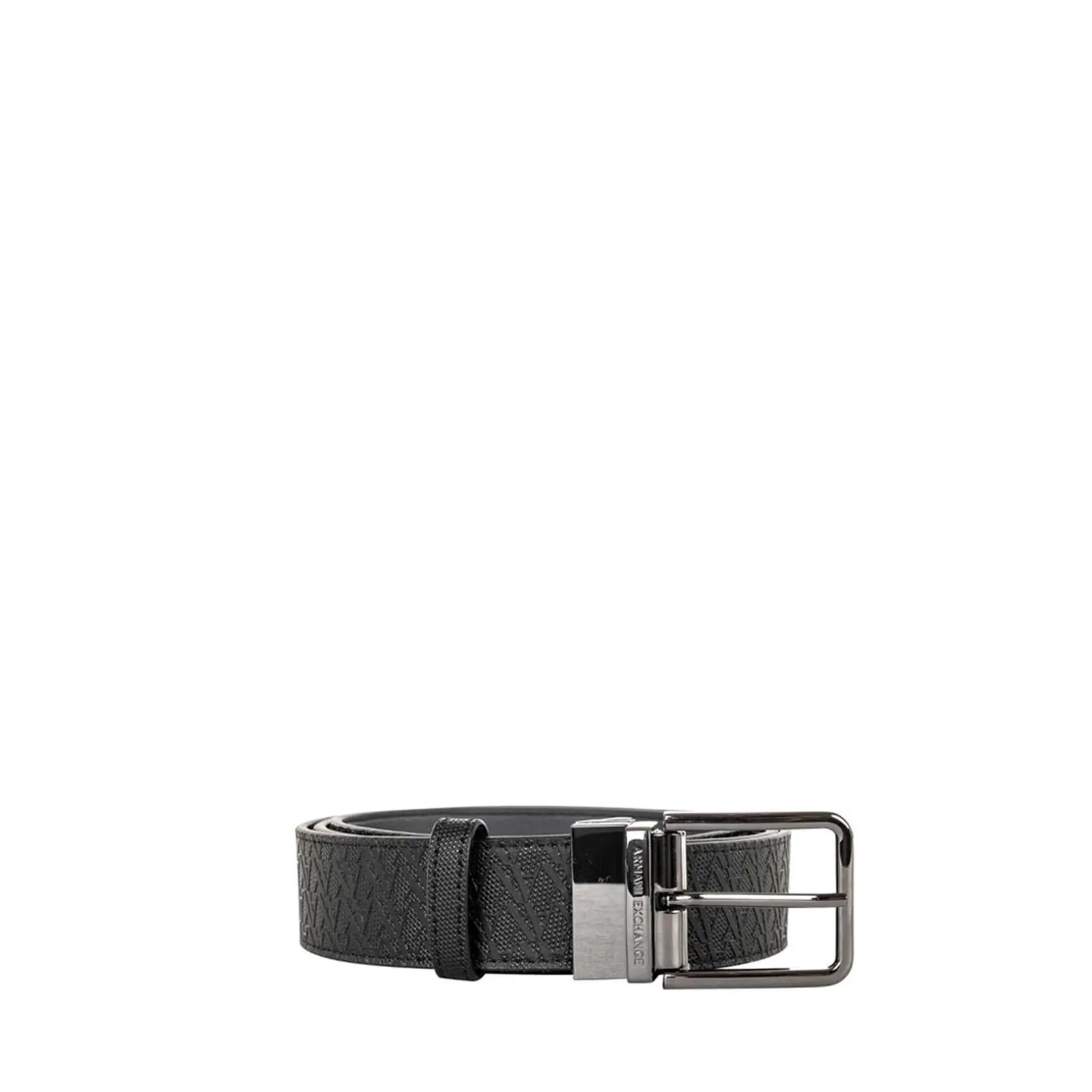 Armani Exchange Cintura Logo All Over Reversibile Nero Xm003184Af26719 194698