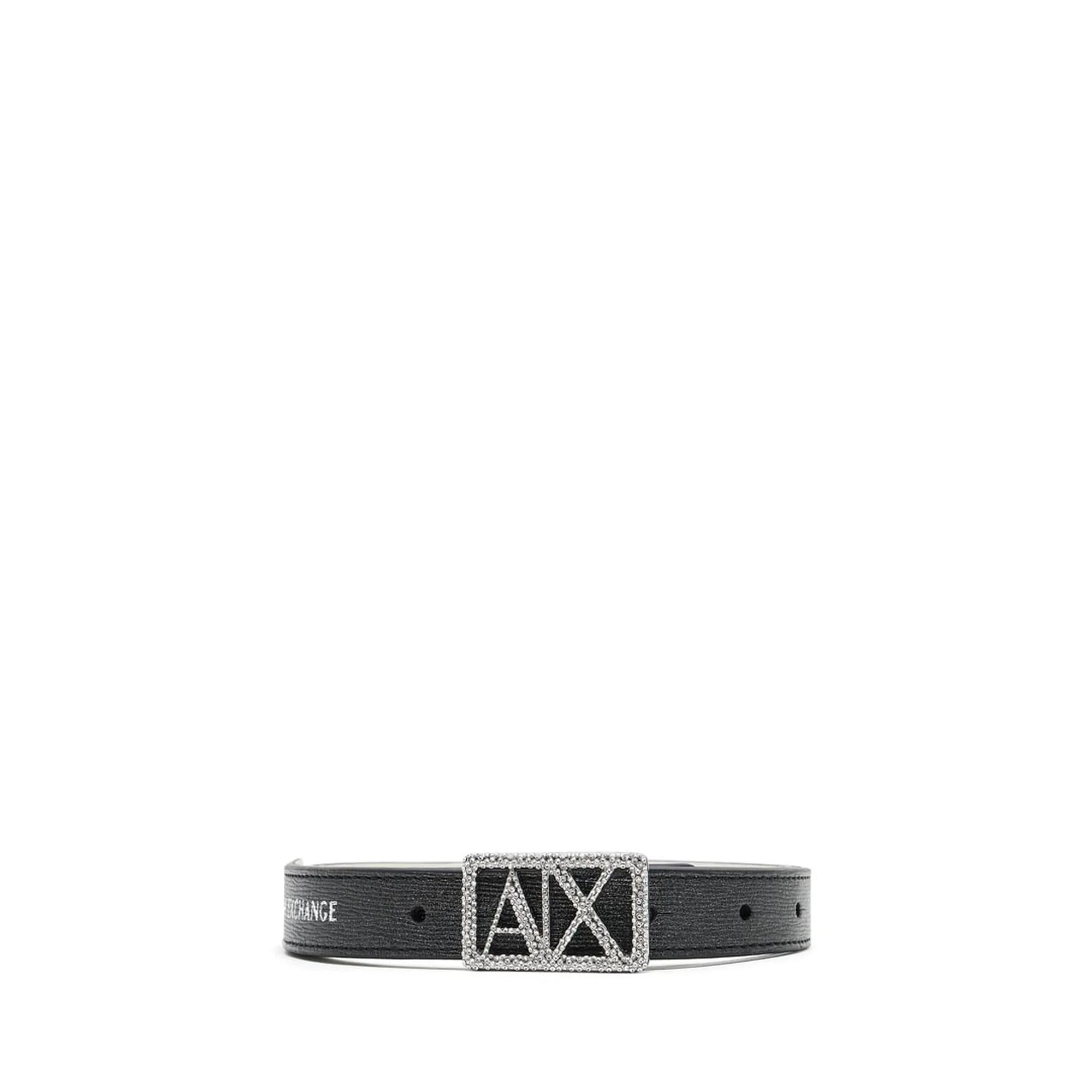 Armani Exchange B'Reversible Belt With Rhinestone' Black Xw001602Af17141 162647