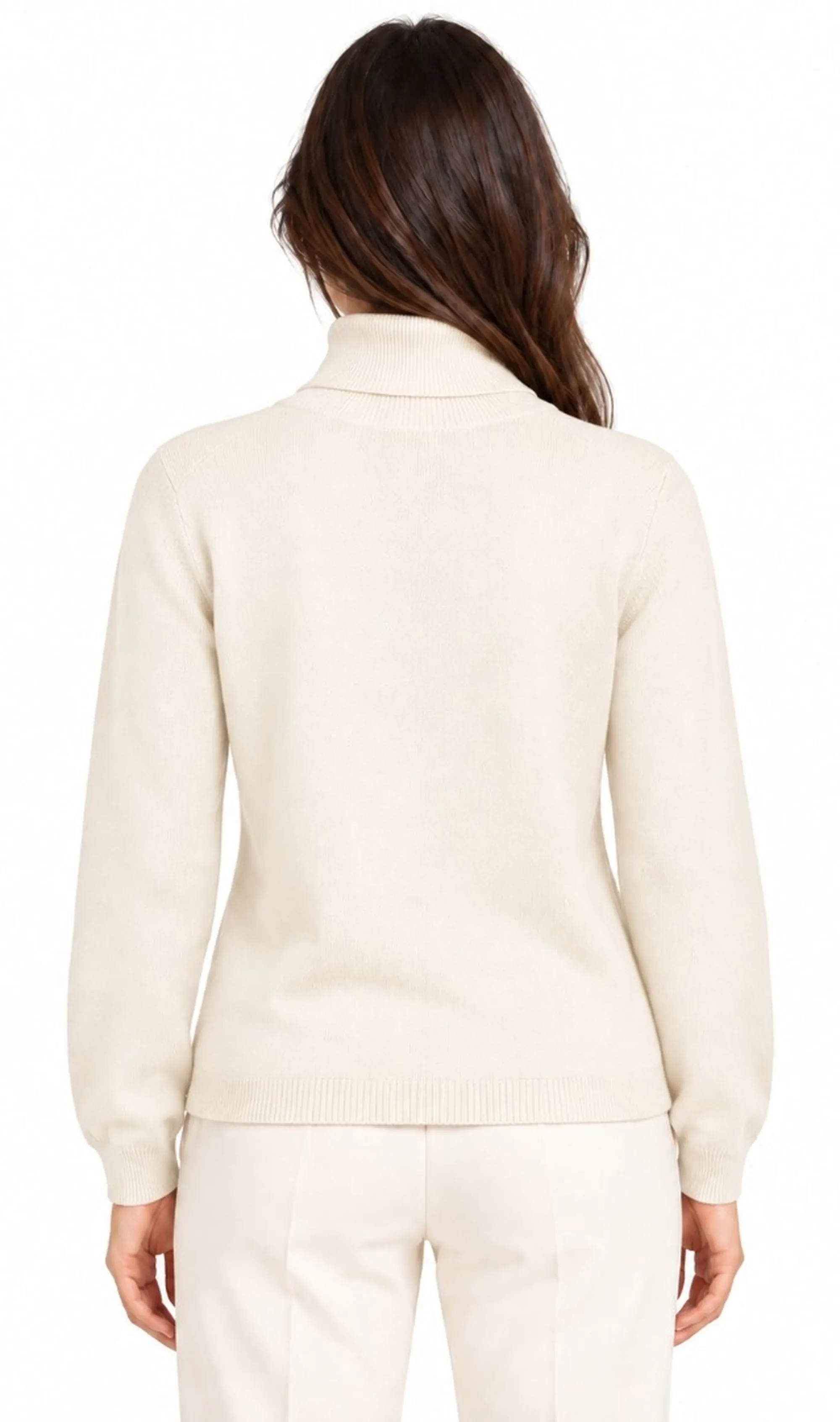 Armani Exchange B'Viscose Blend Turtleneck With Logo' Beige Xw002882Af10352 193528