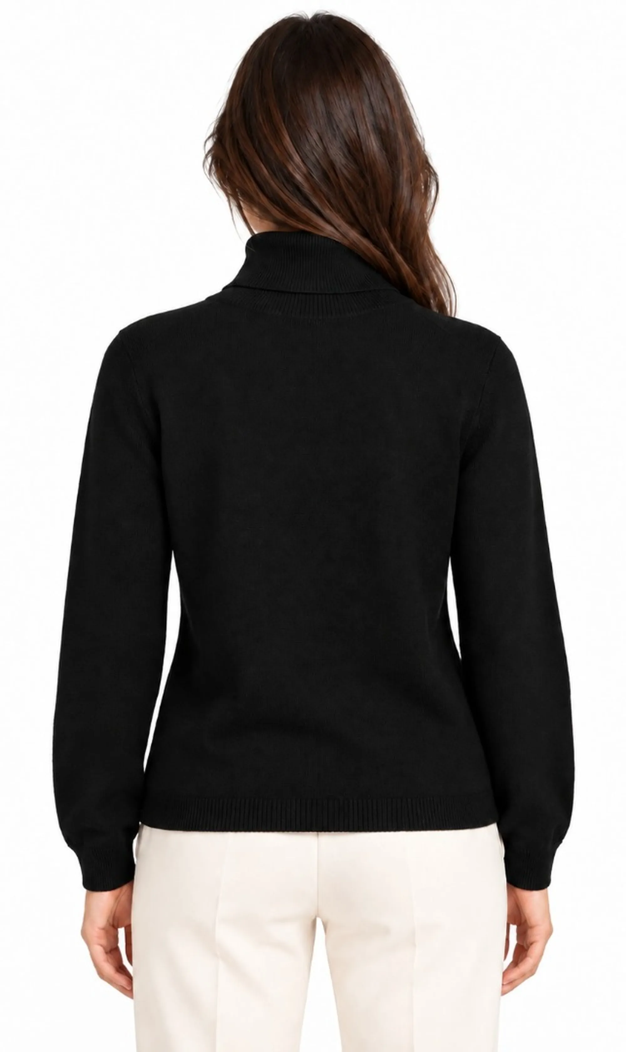 Armani Exchange B'Viscose Blend Turtleneck With Logo' Black Xw002882Af10352 193540