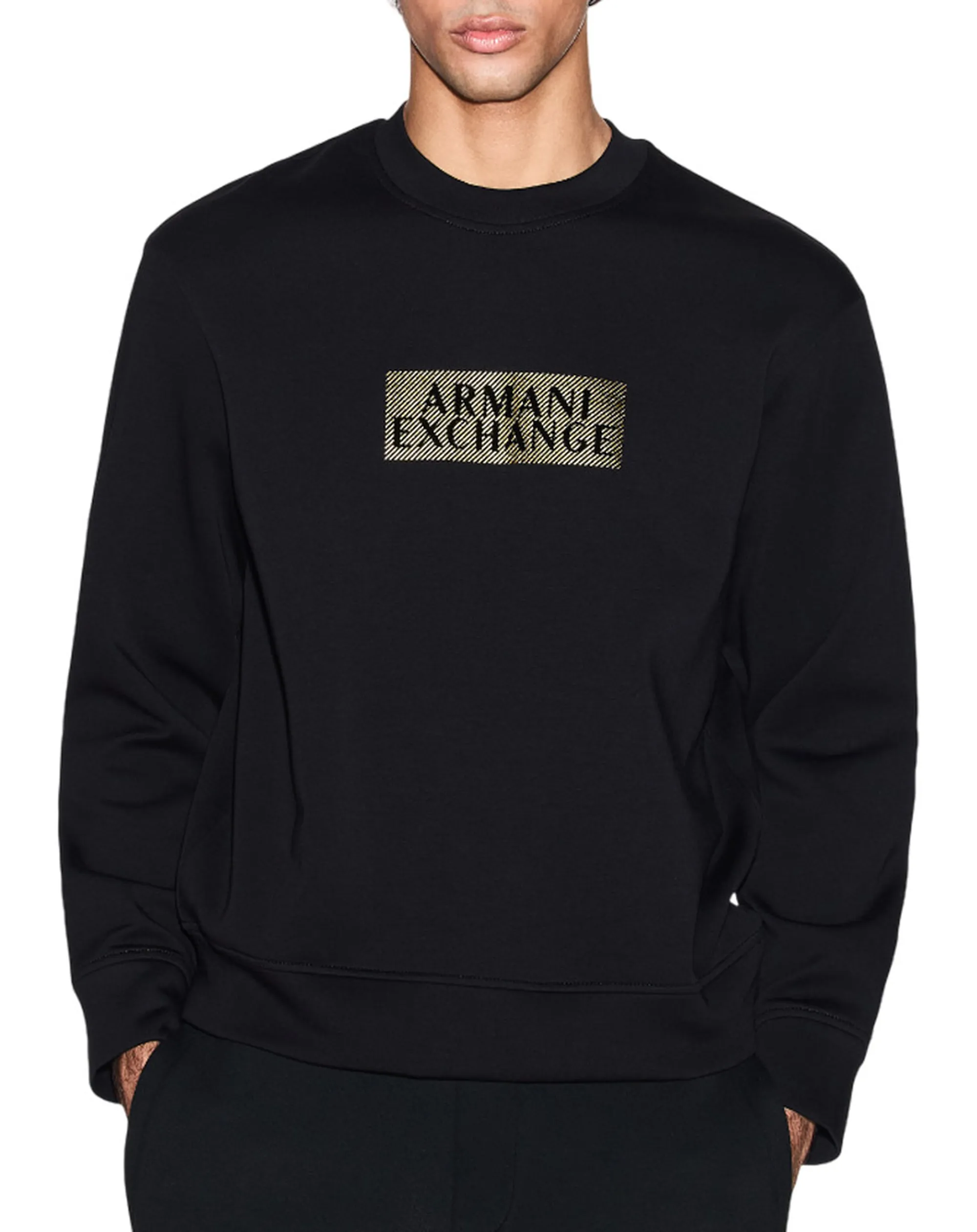 Armani Exchange B'Sweatshirt' Black Xm001892Af10818 162266