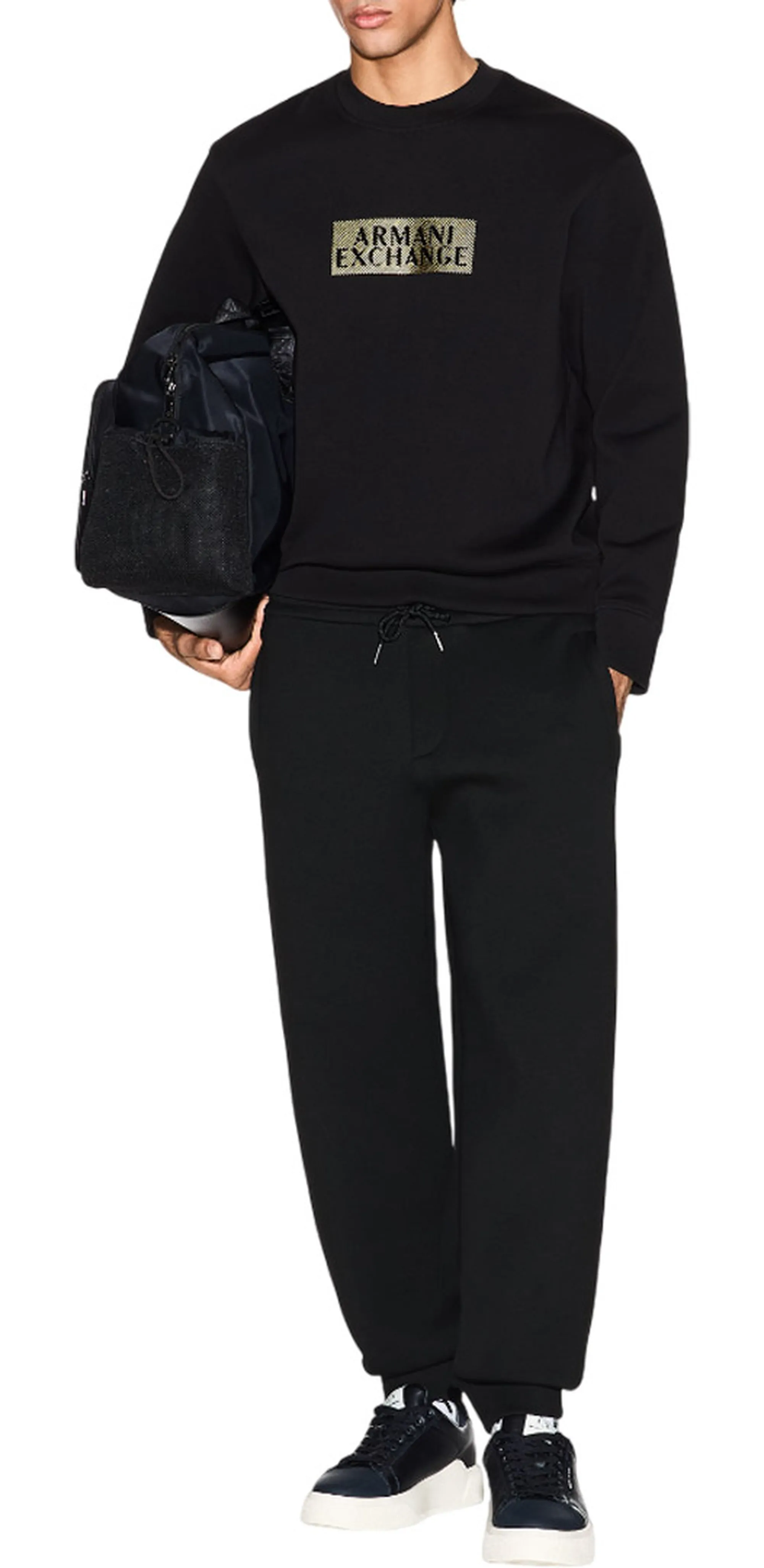 Armani Exchange B'Sweatshirt' Black Xm001892Af10818 162268