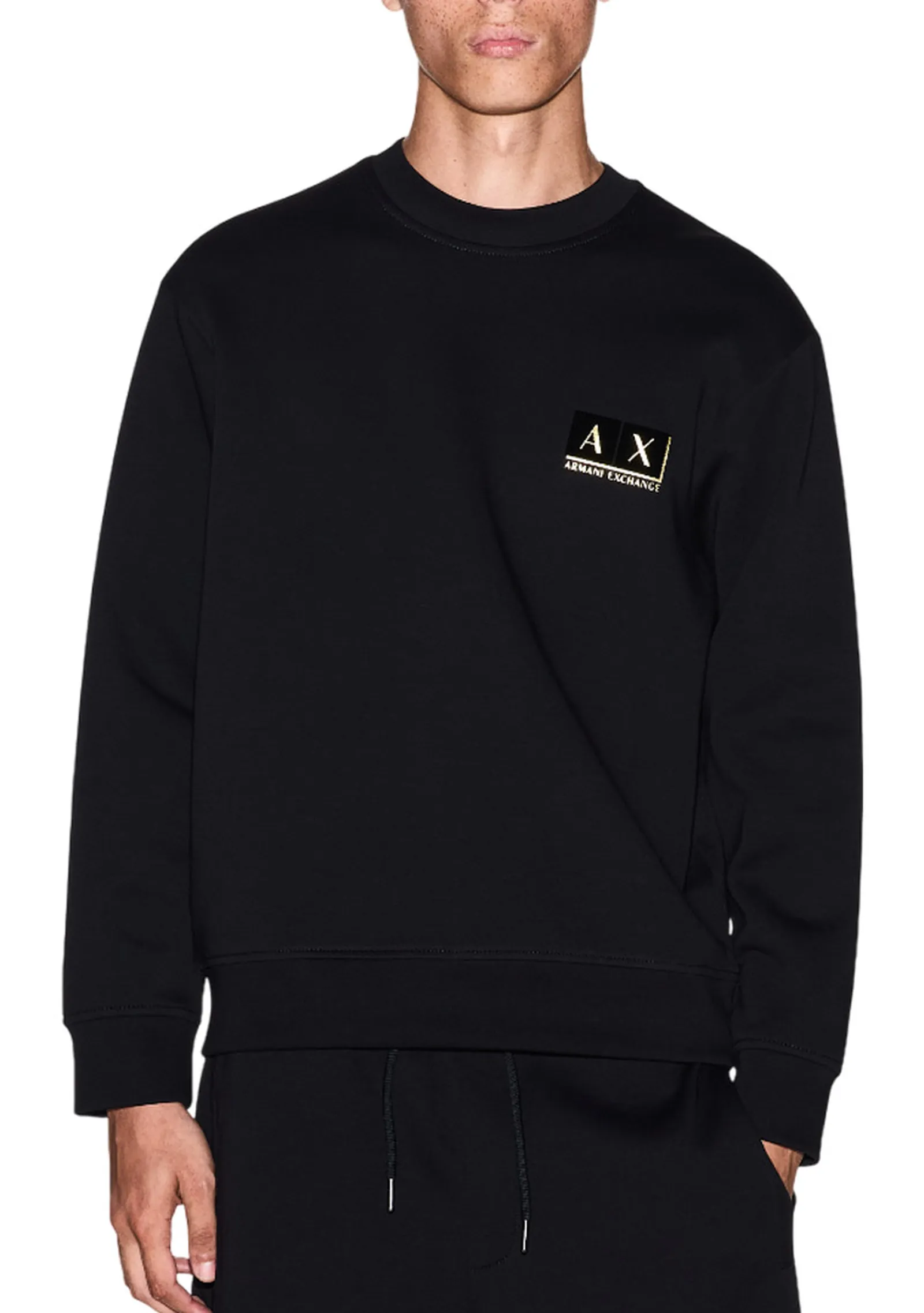 Armani Exchange Felpa Nero Xm001892Af10818 162261