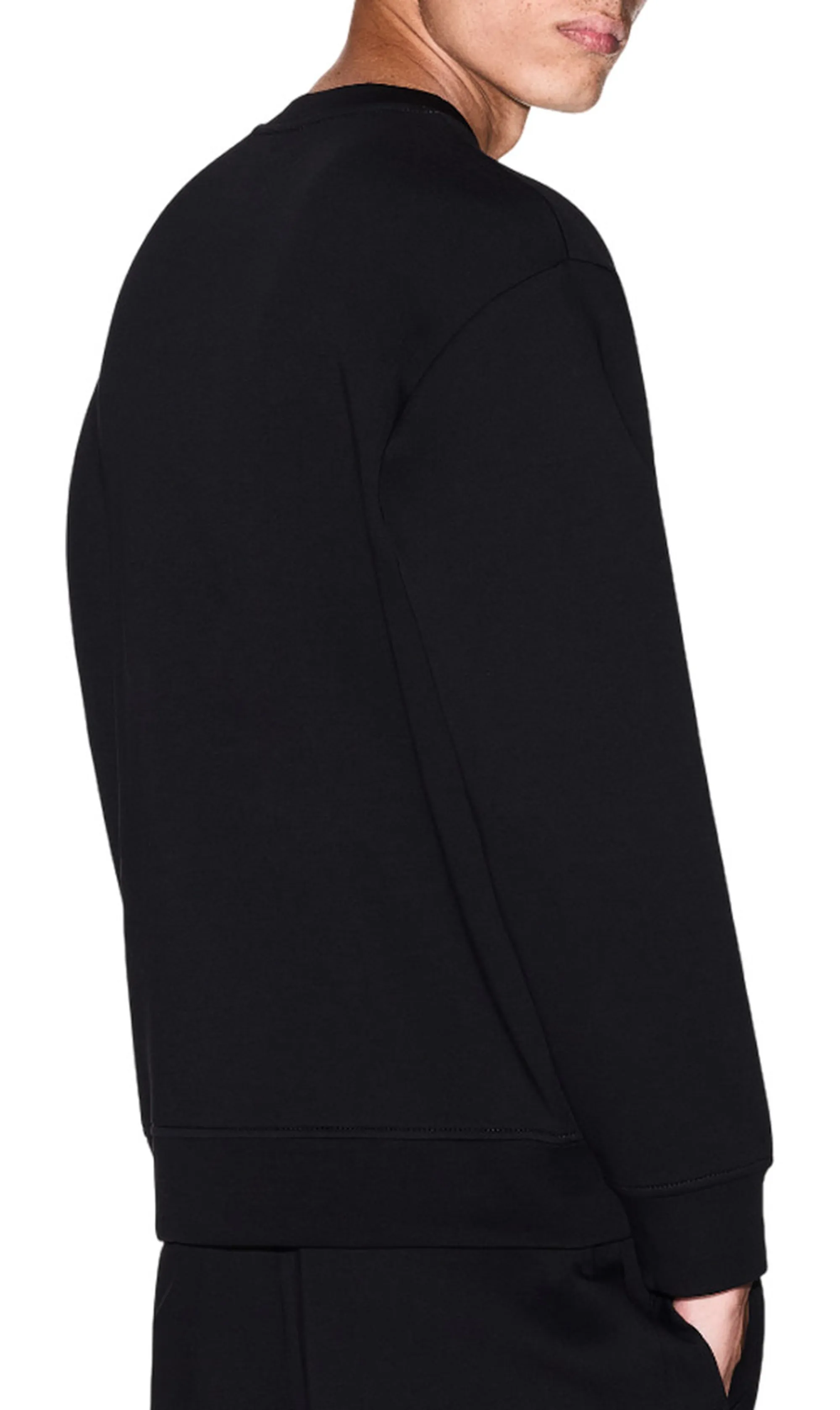 Armani Exchange B'Sweatshirt' Nero Xm001892Af10818 162262