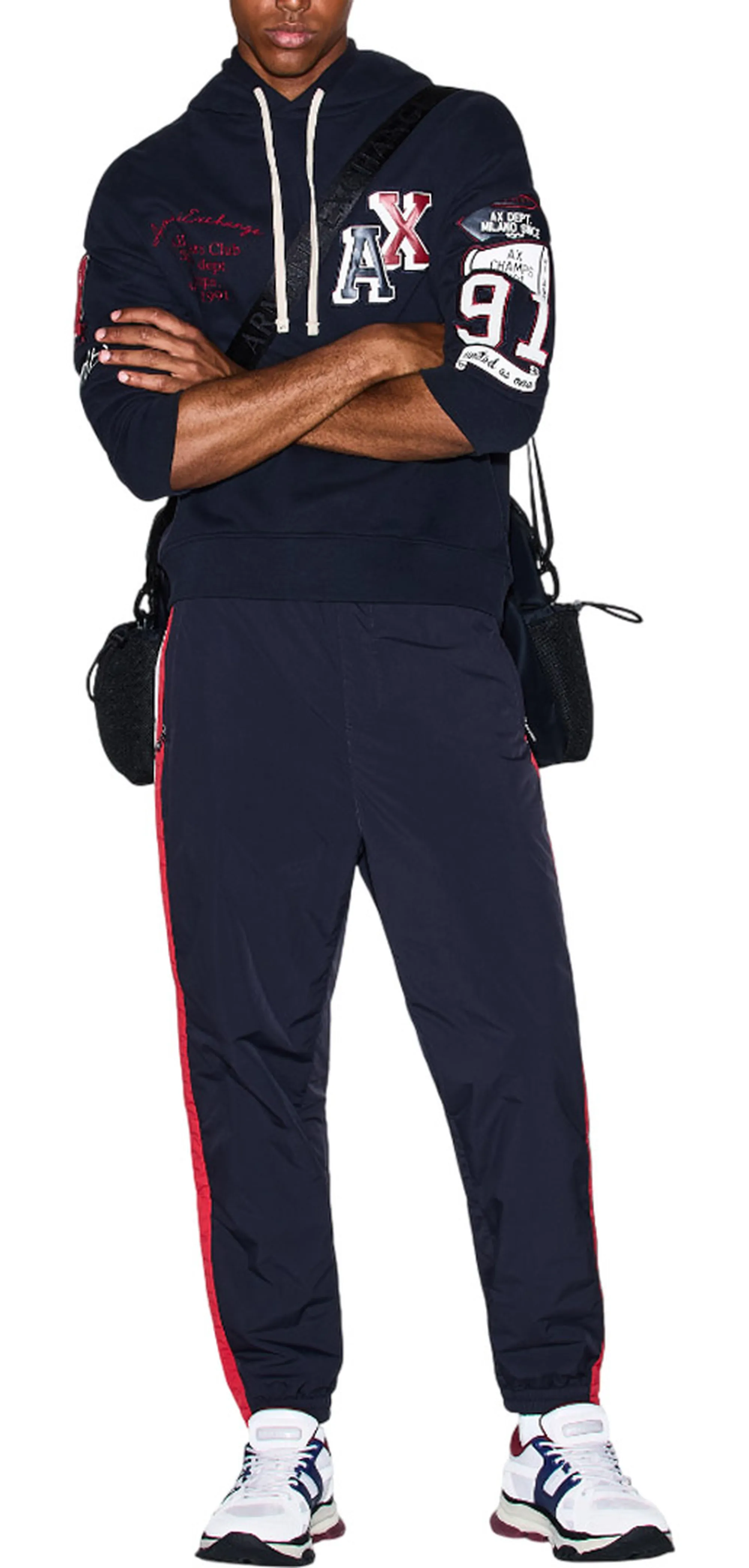 Armani Exchange B'Armani Exchange Sweatshirt' Blu Xm000749Af12656 161780