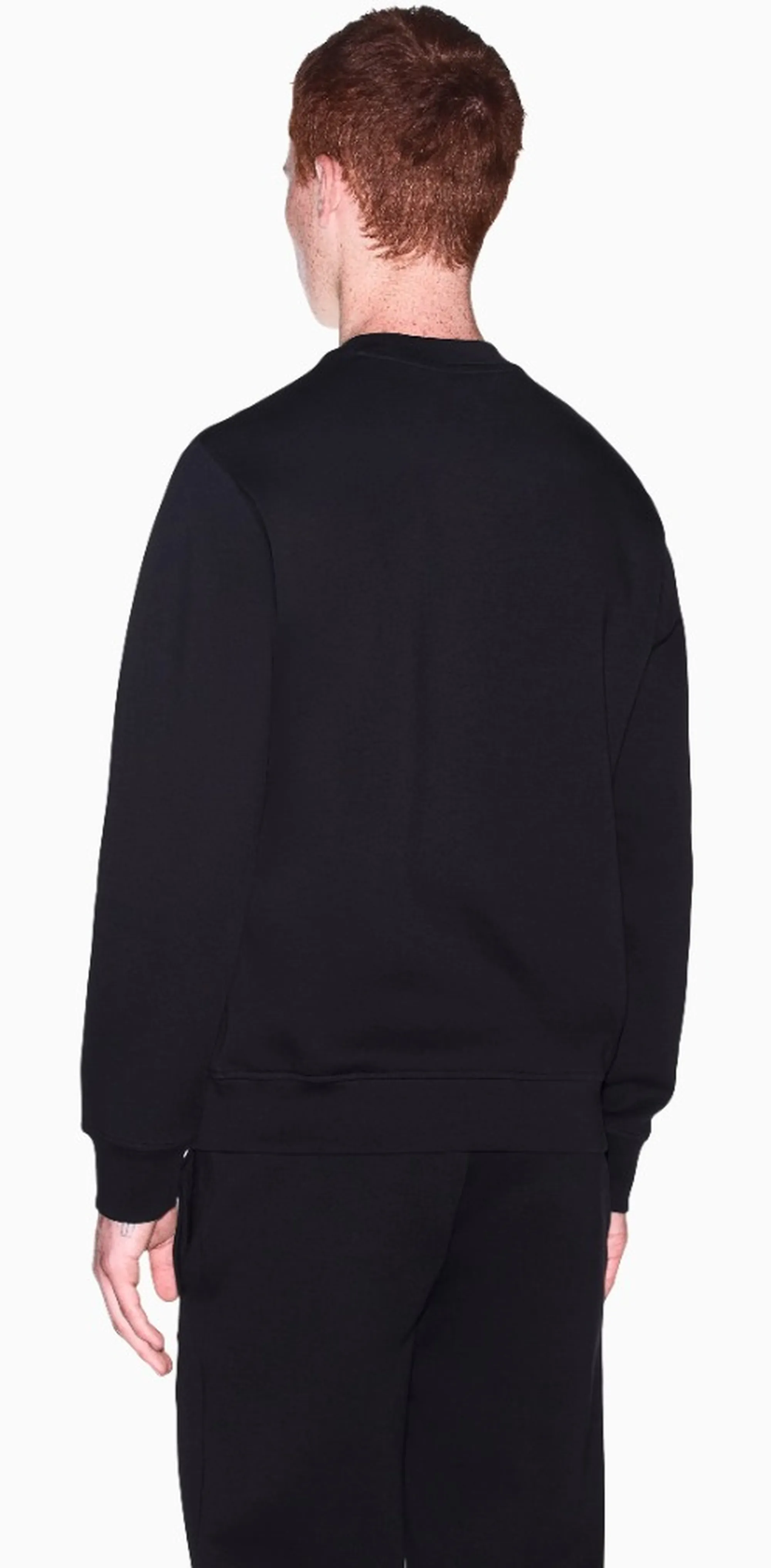 Armani Exchange Felpa Black And Gold Nero Xm003551Af20150 193423