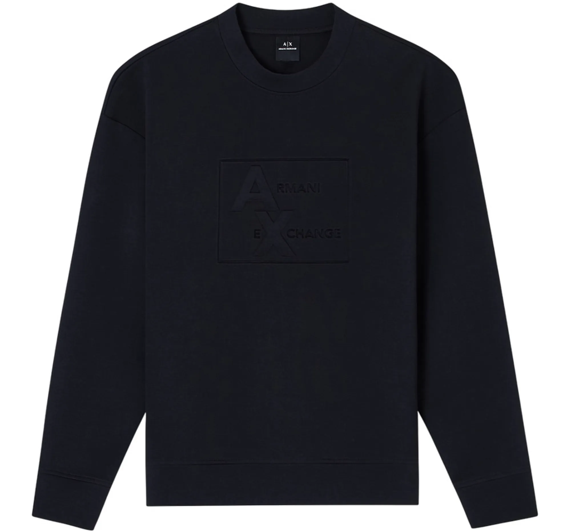 Armani Exchange B'Sweatshirt With Embossed Logo' Black Xm001371Af13047 162251
