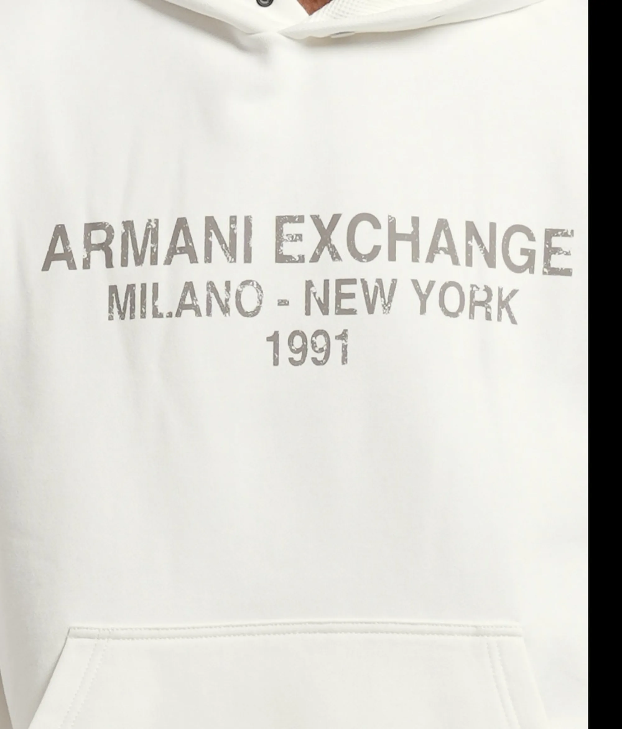 Armani Exchange B'Felpa In Cotone Ax' White Xm003413Af16281 193351