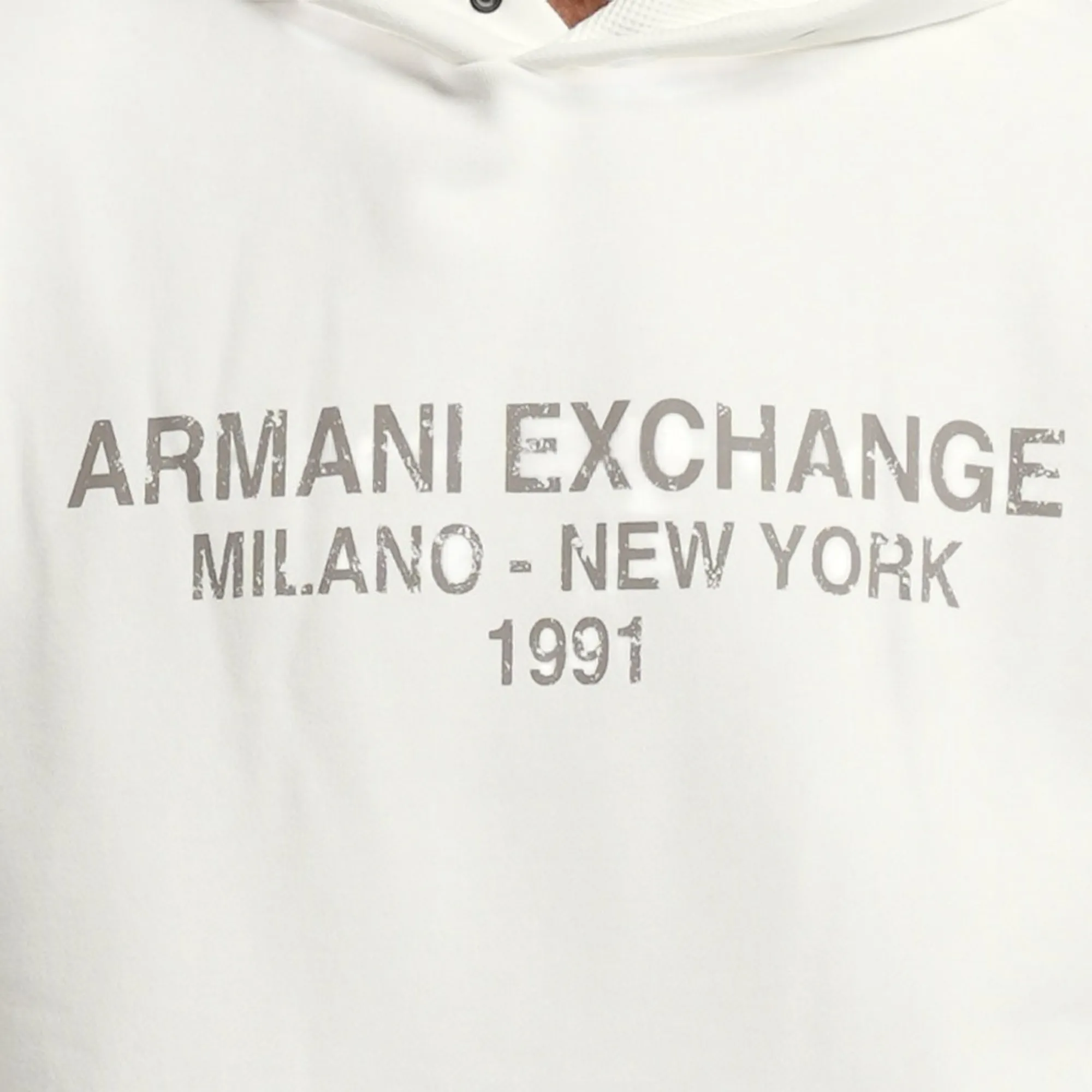 Armani Exchange Felpa In Cotone Ax Bianco Xm003413Af16281 194352