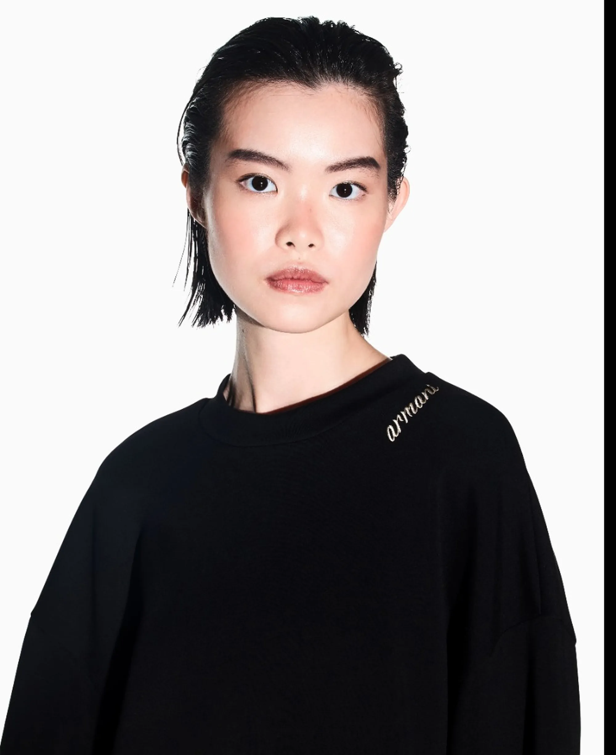 Armani Exchange B'Scuba Stretch Fabric Sweatshirt' Black Xw002853Af16111 193503