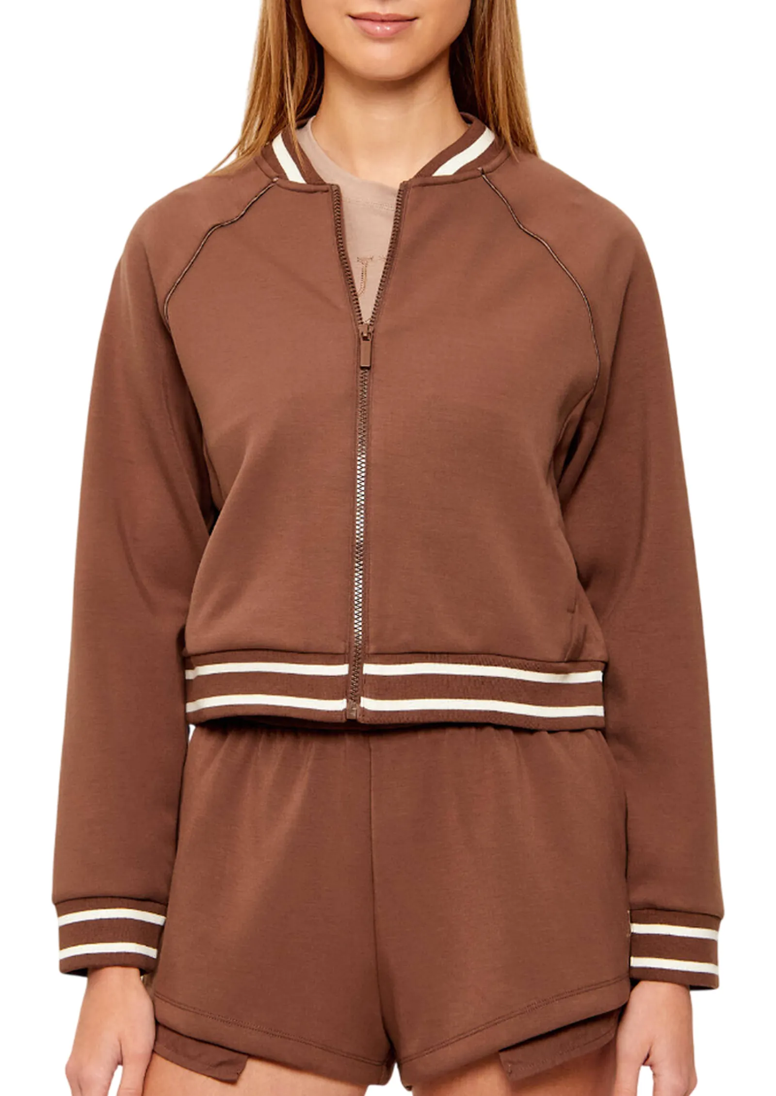 Armani Exchange Felpa In Tessuto Tecnico Marrone Xw002071Af10804 175834