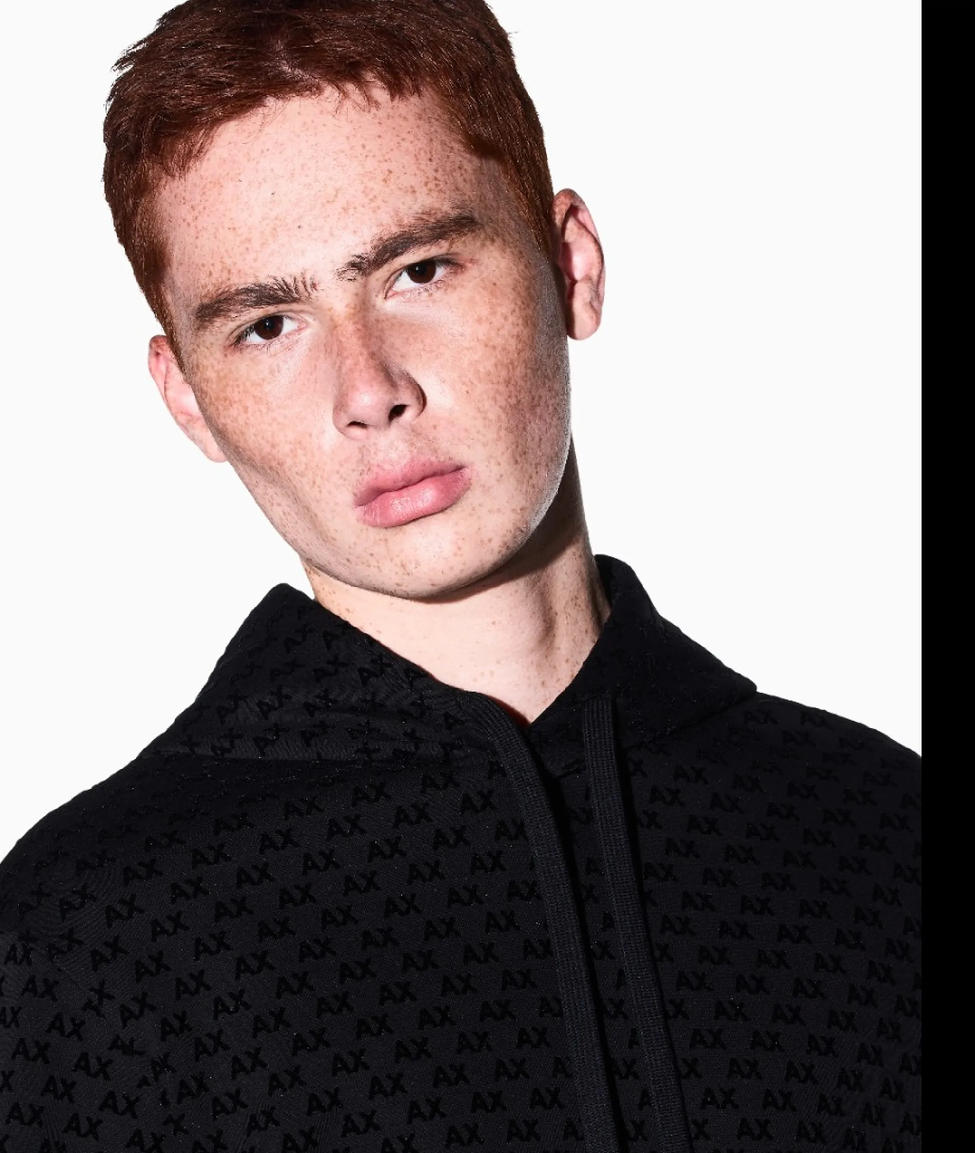 Armani Exchange B'Regular Fit Stretch Cotton Sweatshirt' Black Xm002903Af10818 193240