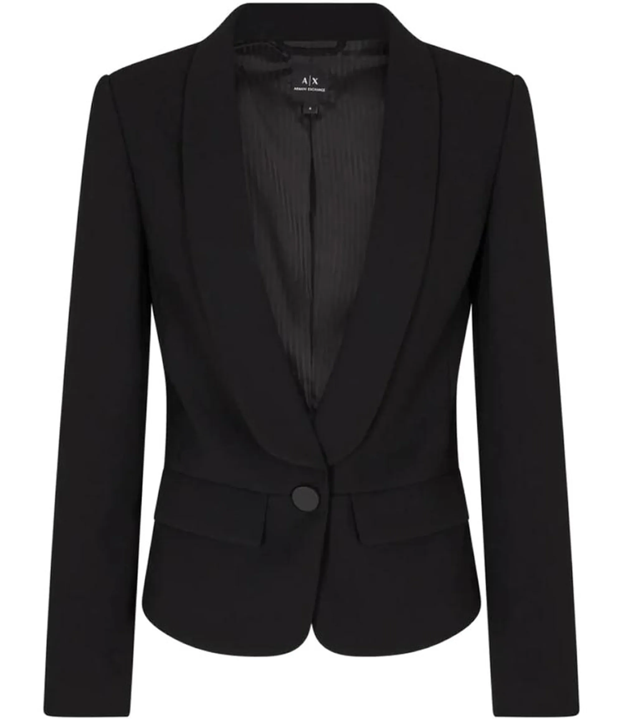 Armani Exchange B'Single-Breasted Jacket' Black Xw000726Af16151 165015