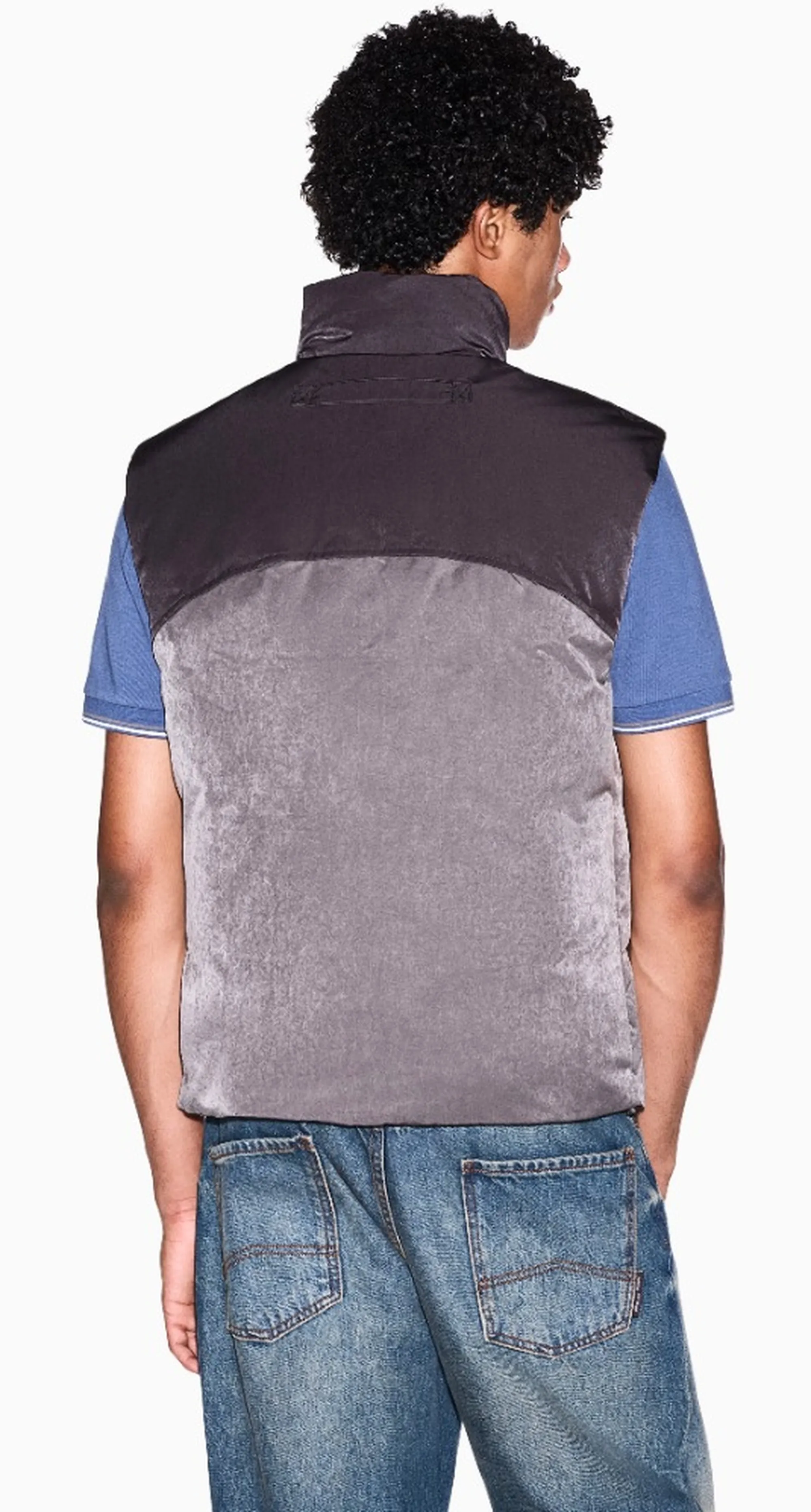 Armani Exchange Gilet Crossover Marrone Xm003320Af27108 193325