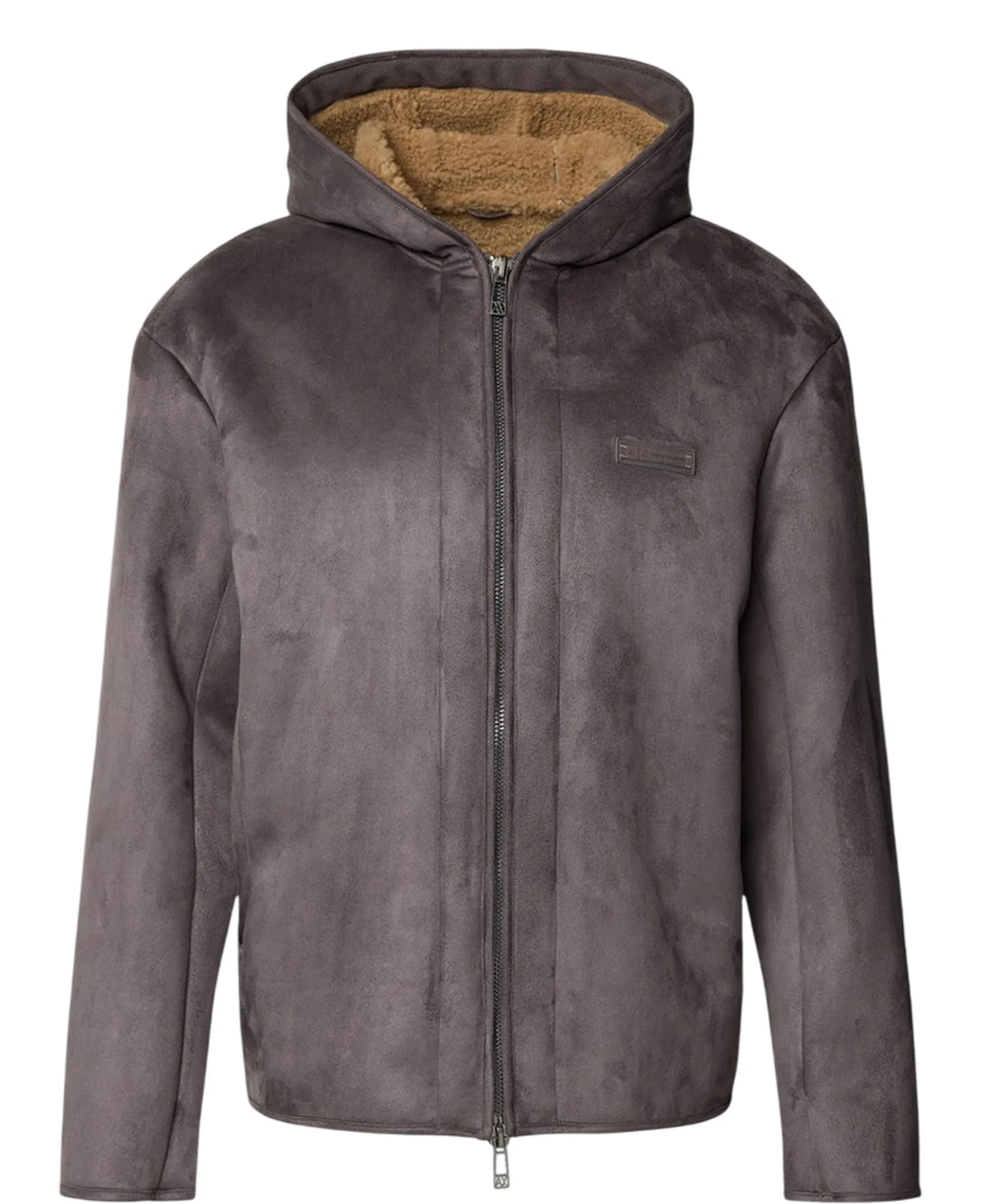 Armani Exchange B'Eco Suede Jacket' Grey Xm000968Af16590 162446