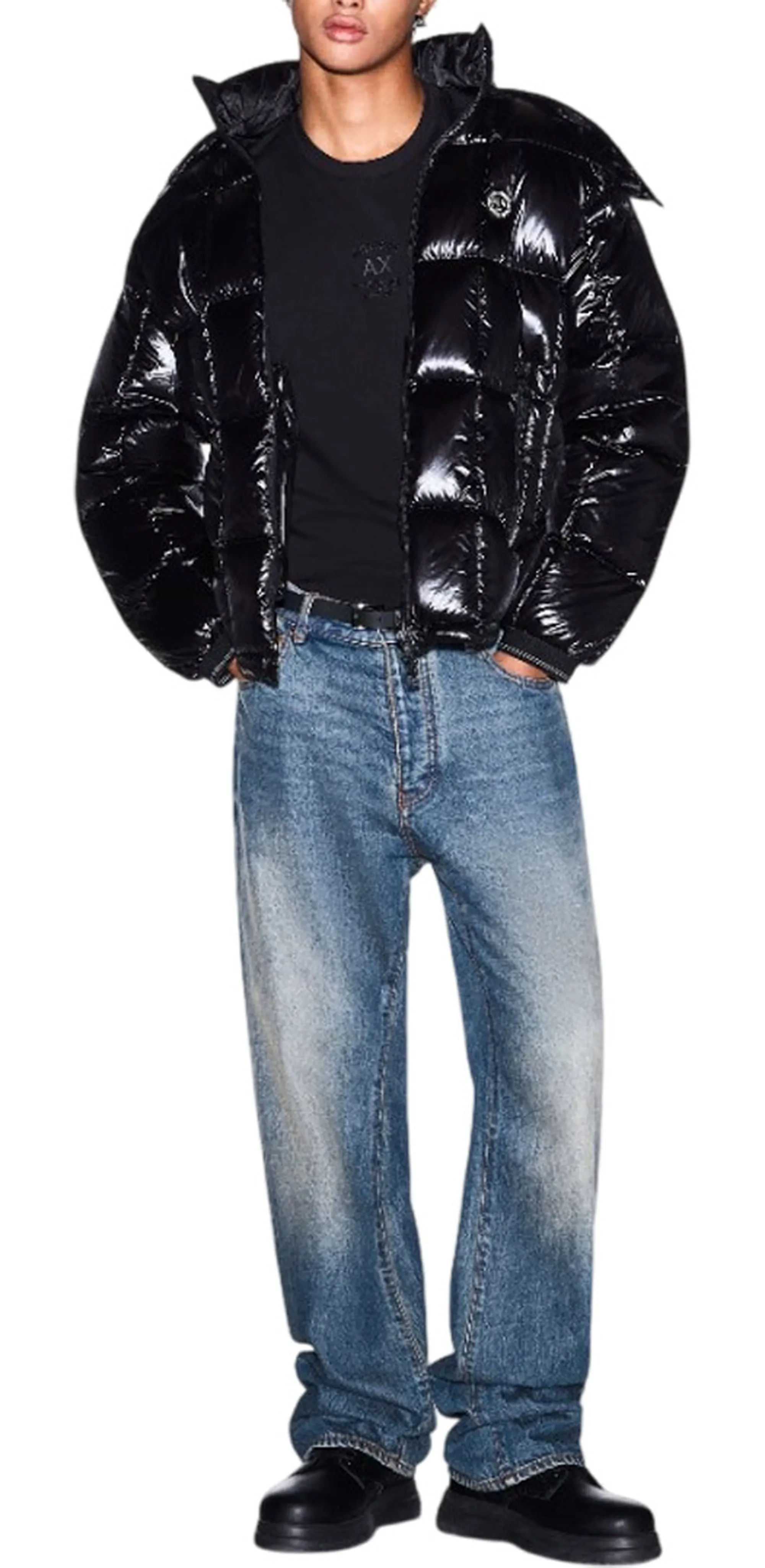 Armani Exchange B'Shiny Down Padded Jacket' Black Xm003344Af23755 193362