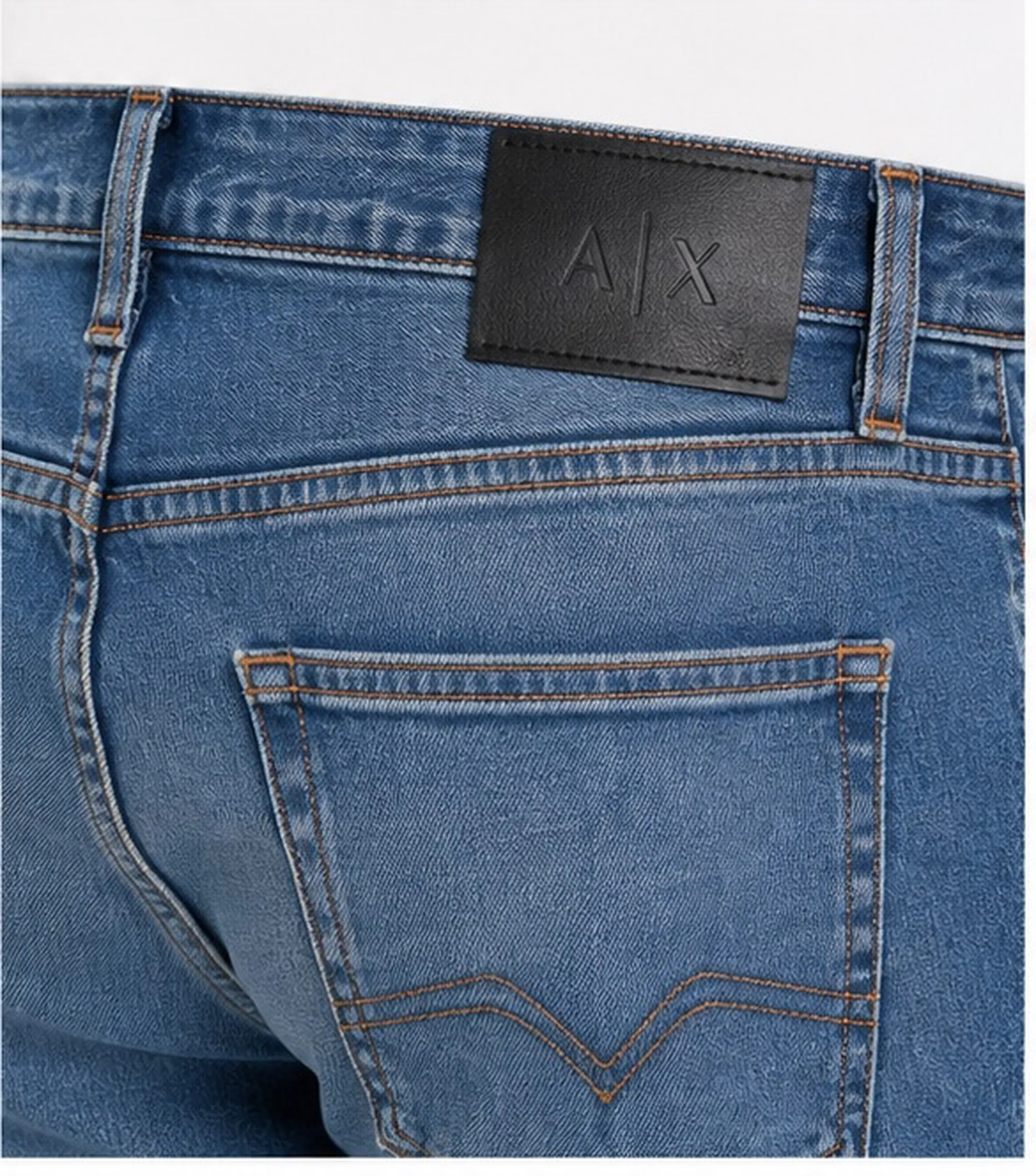 Armani Exchange B'Jeans Skinny Blu Delave' Denim Xm000070Af22559 188136