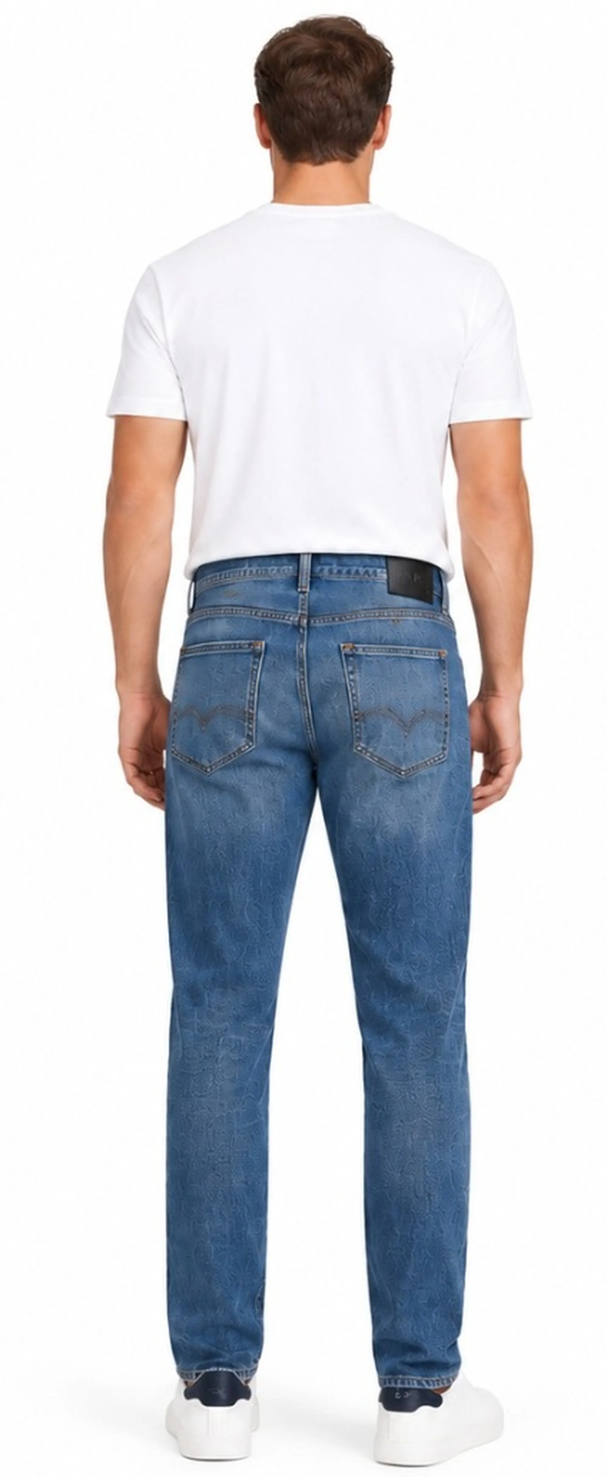 Armani Exchange Jeans Skinny Blu Delave Denim Xm000070Af22559 199388