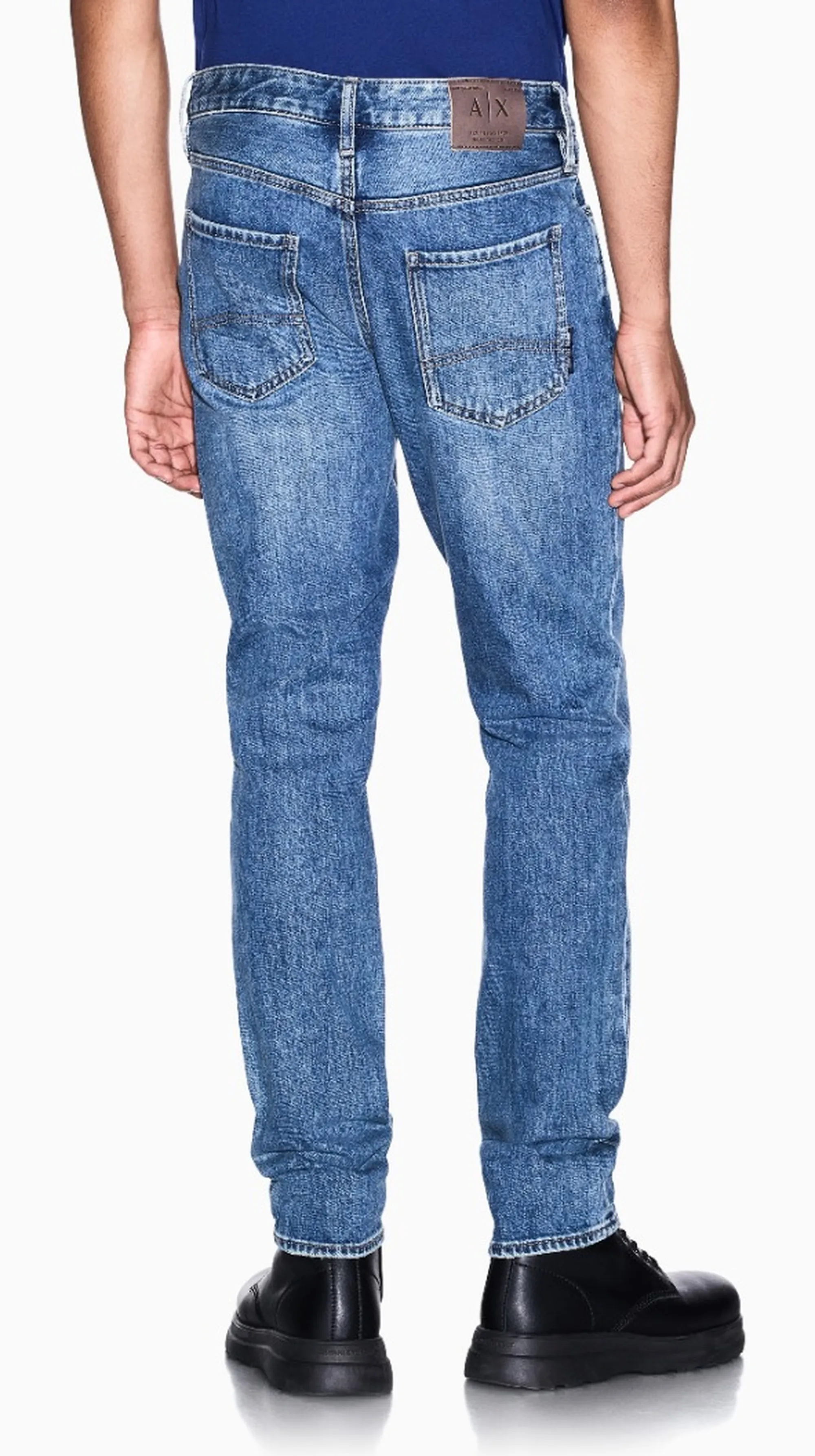 Armani Exchange B'Jeans Slim Fit 5 Pocket' Light Denim Xm000070Af27161 193211