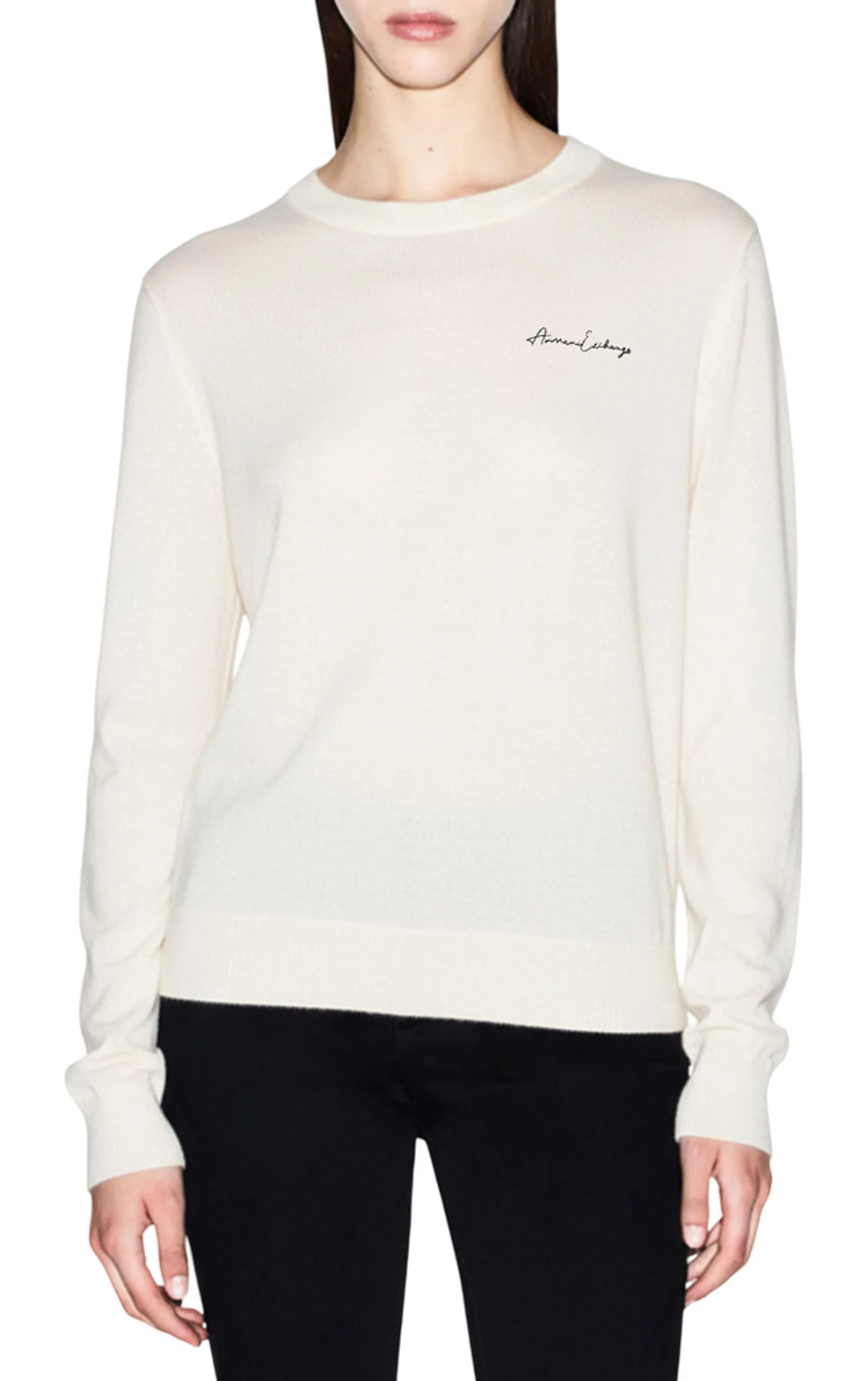 Armani Exchange B'Sweater' White Xw1439Af11896 163778