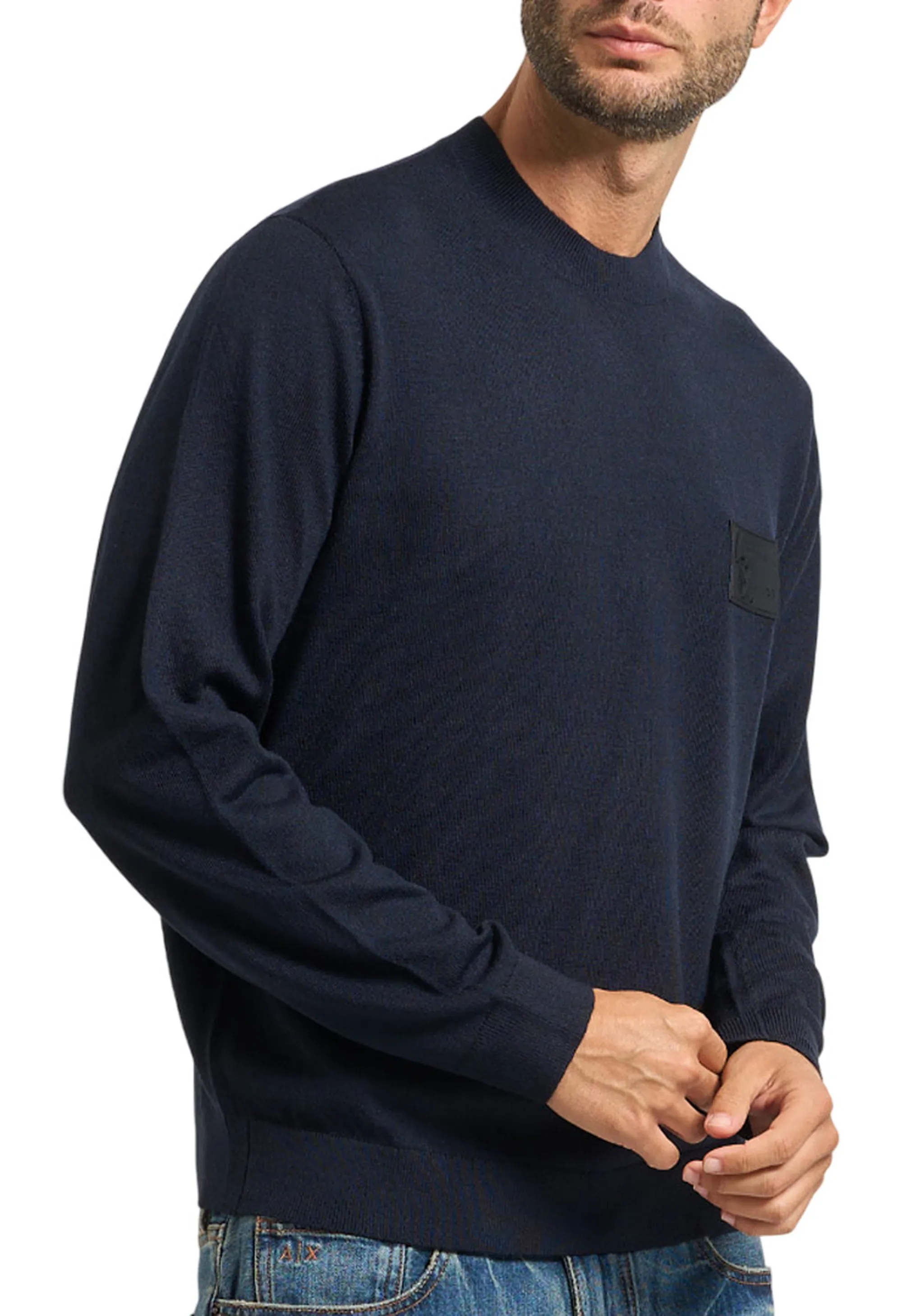 Armani Exchange B'Sweater' Blu Xm001329Af11982 162036