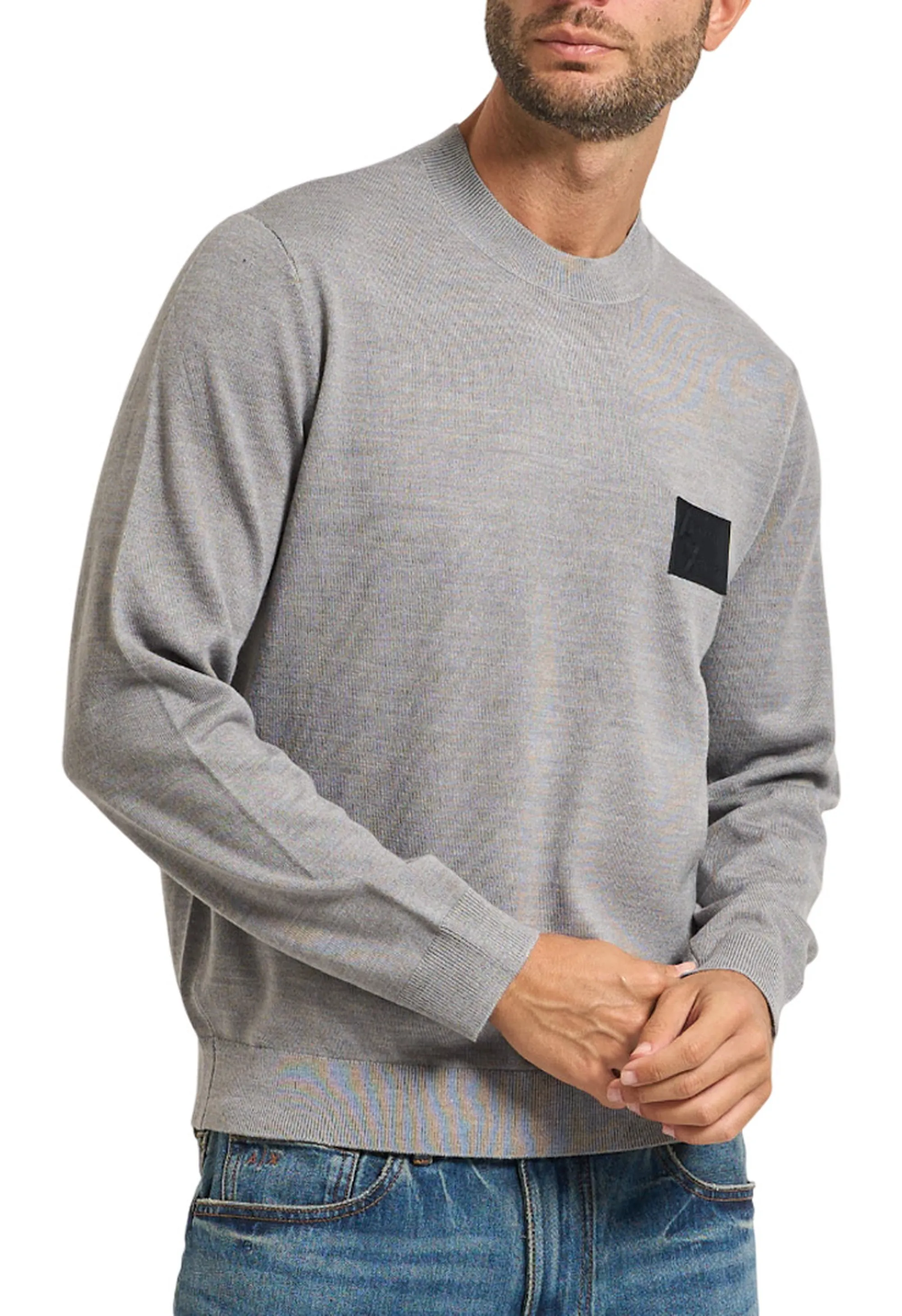 Armani Exchange B'Sweater' Grey Xm001329Af11982 162040