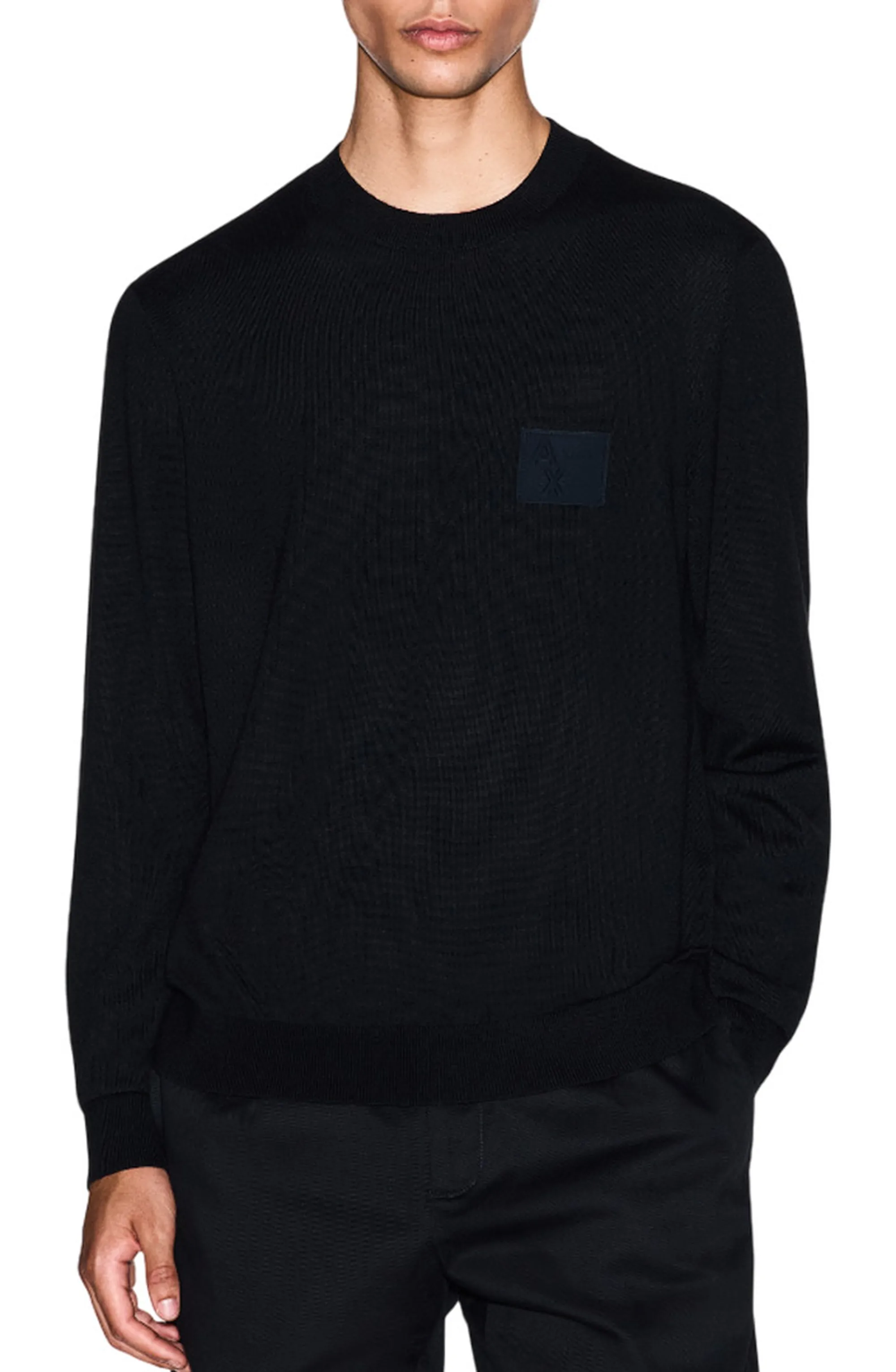 Armani Exchange B'Sweater' Black Xm001329Af11982 162044