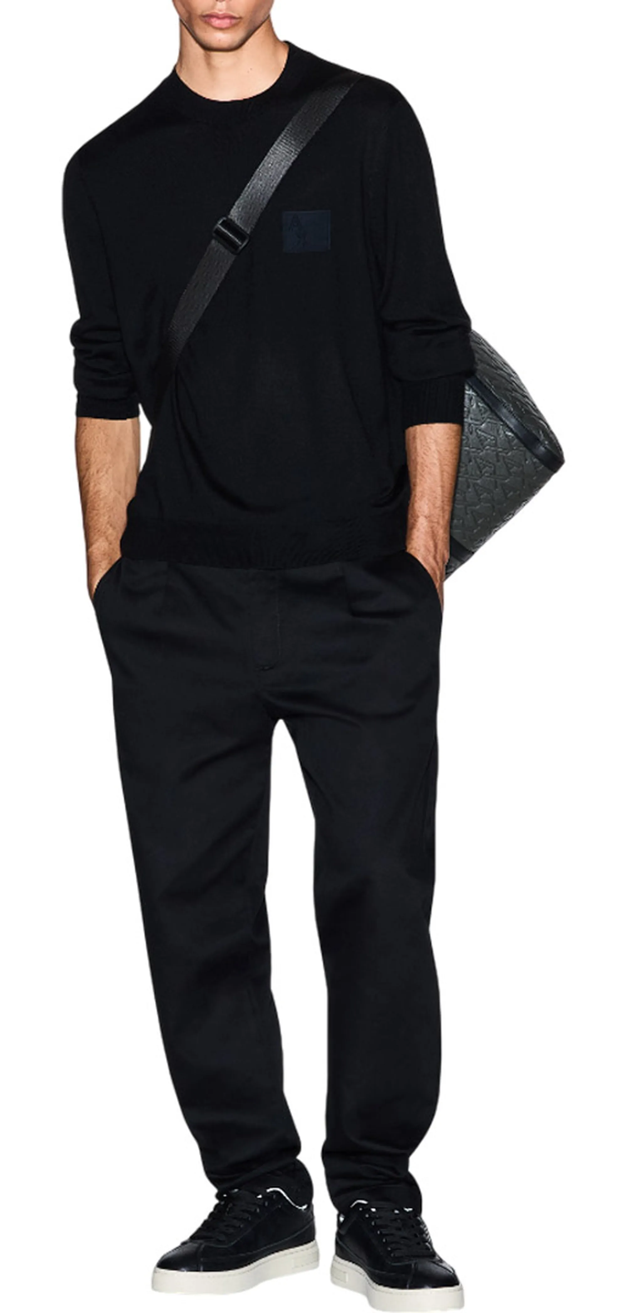 Armani Exchange B'Sweater' Black Xm001329Af11982 162046