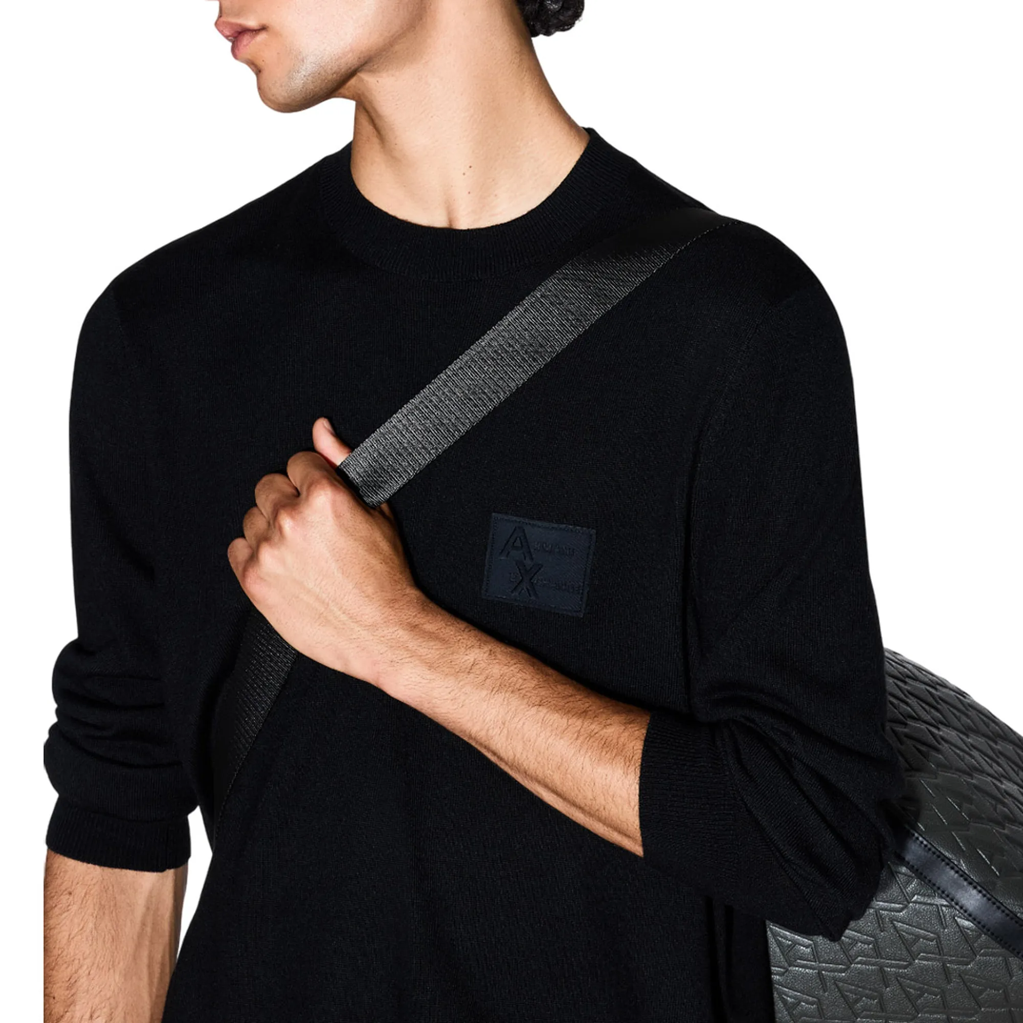 Armani Exchange B'Sweater' Black Xm001329Af11982 162047