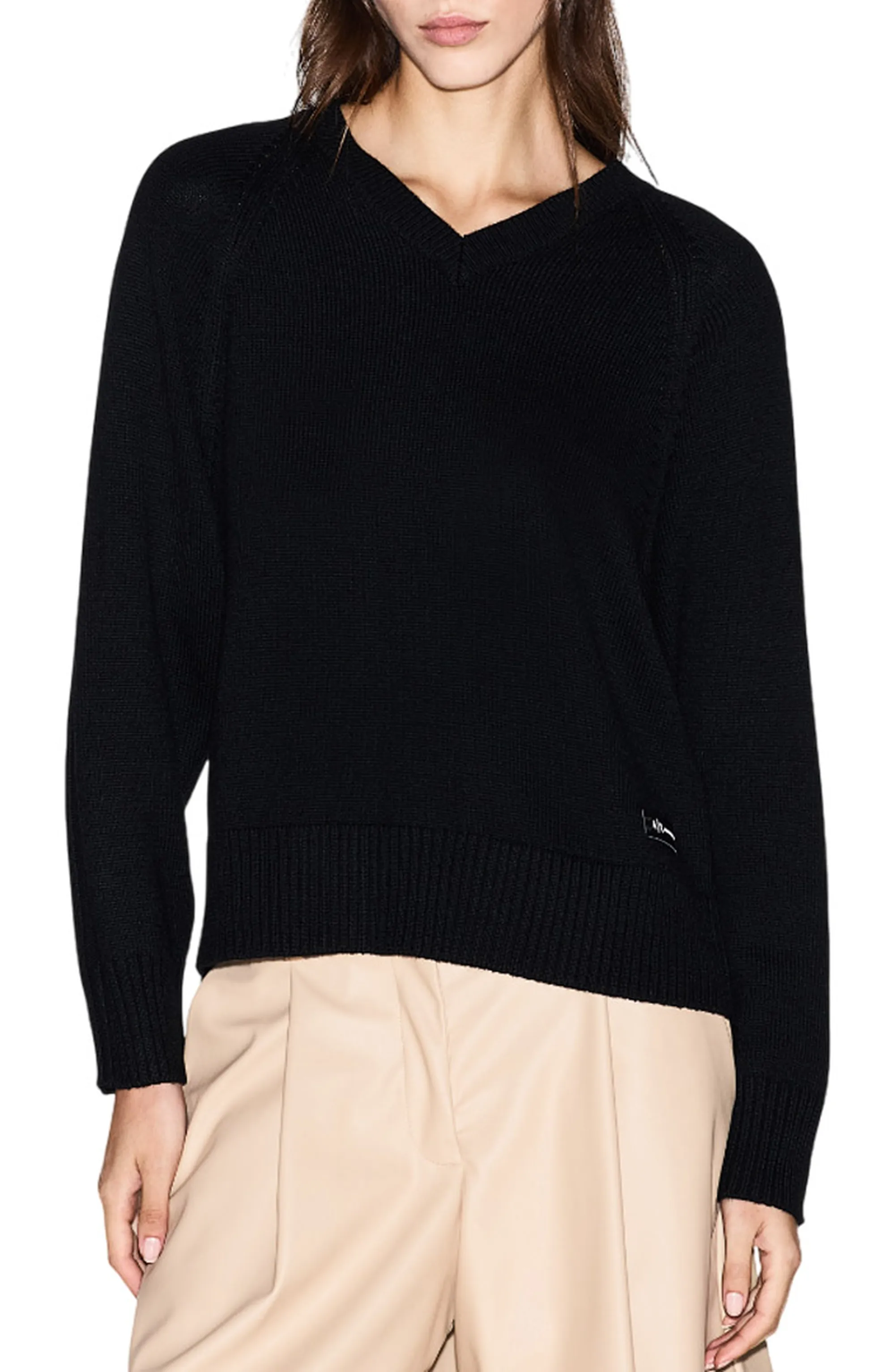 Armani Exchange B'Sweater' Black Xw001335Af13774 163950