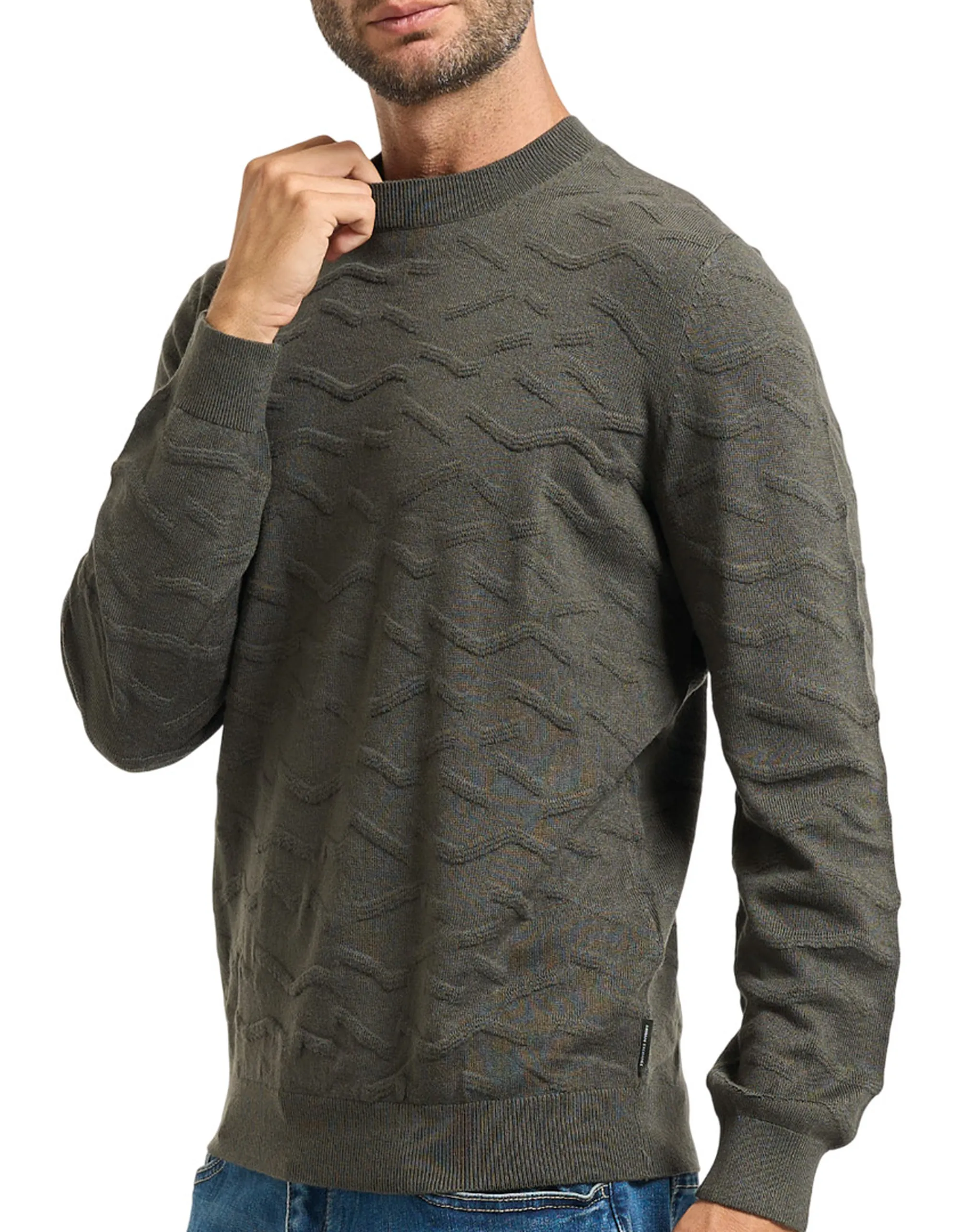 Armani Exchange B'Sweater' Green Xm001560Af11982 162188