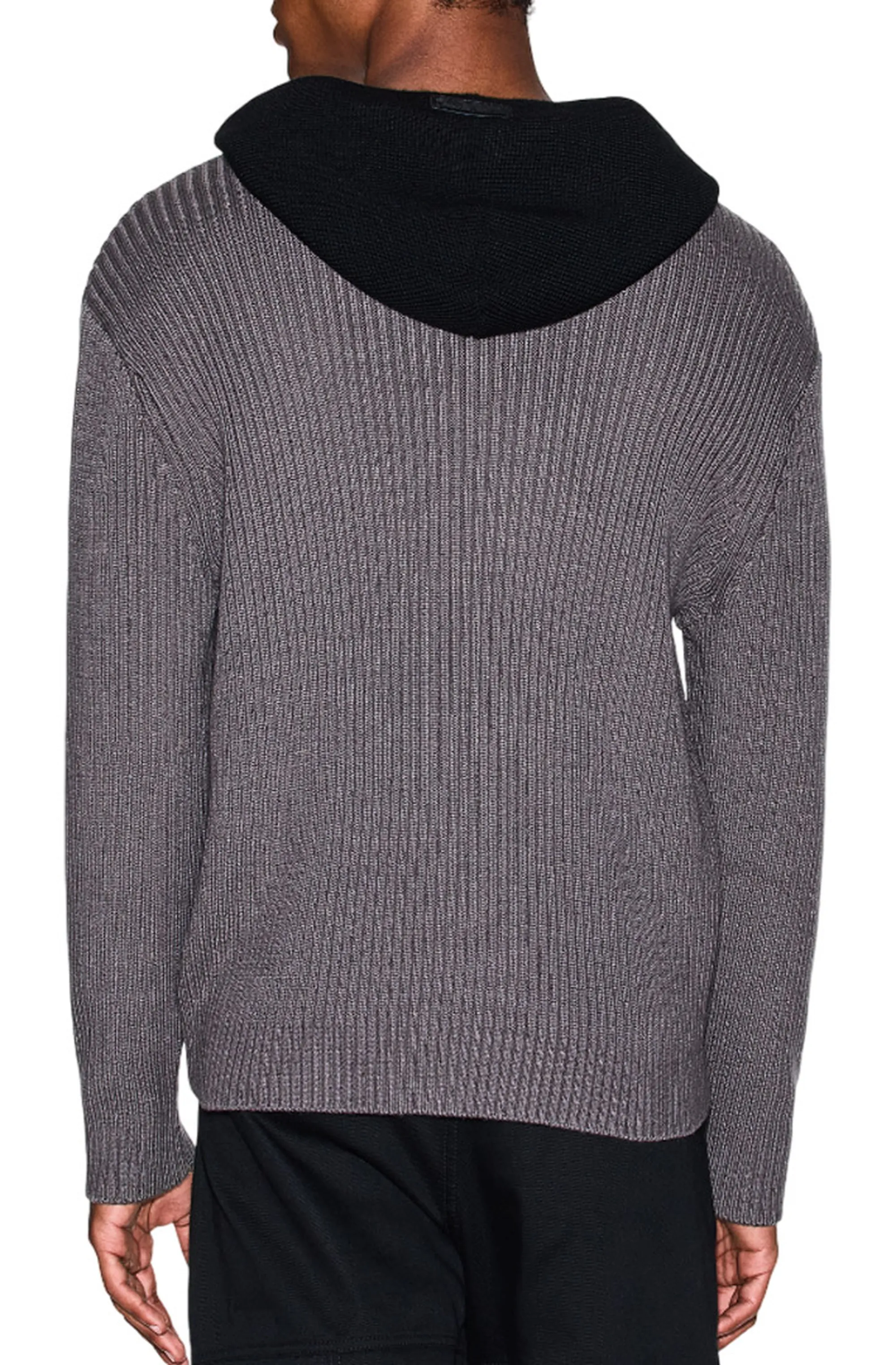 Armani Exchange B'Ribbed Sweater' Grey Xm001315Af13776 161960