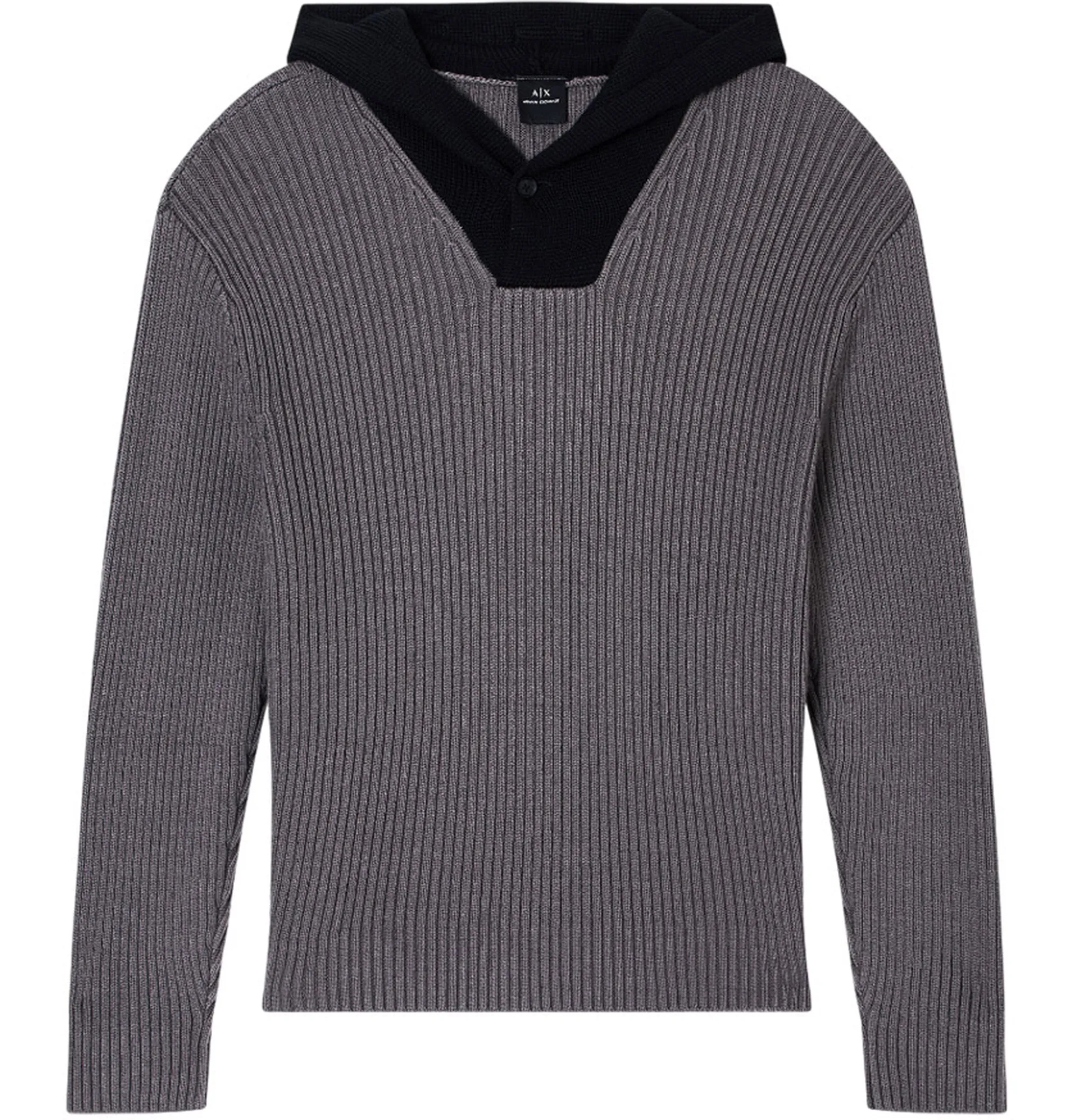Armani Exchange B'Ribbed Sweater' Grey Xm001315Af13776 161970