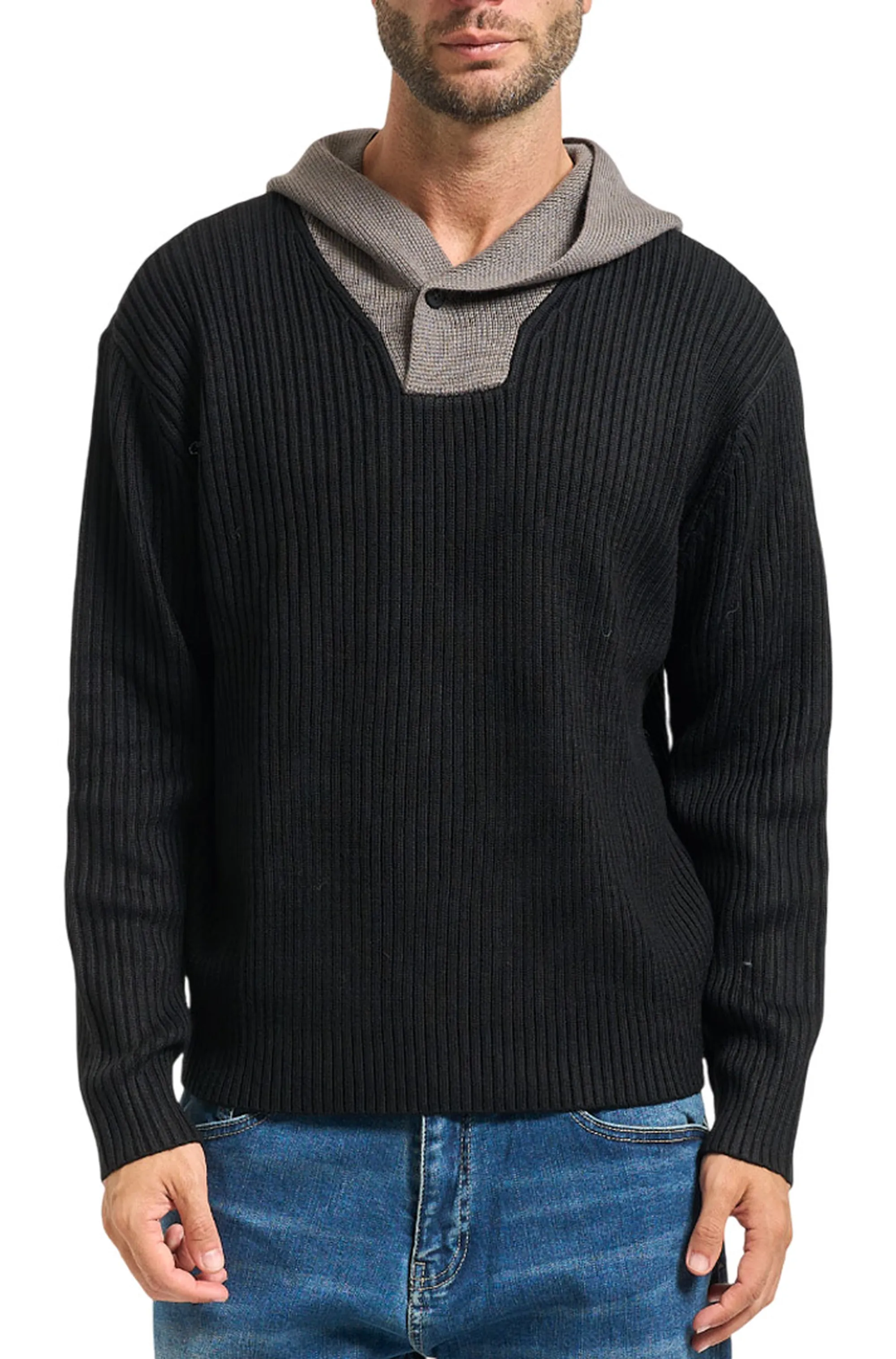 Armani Exchange B'Ribbed Sweater' Black Xm001315Af13776 161971