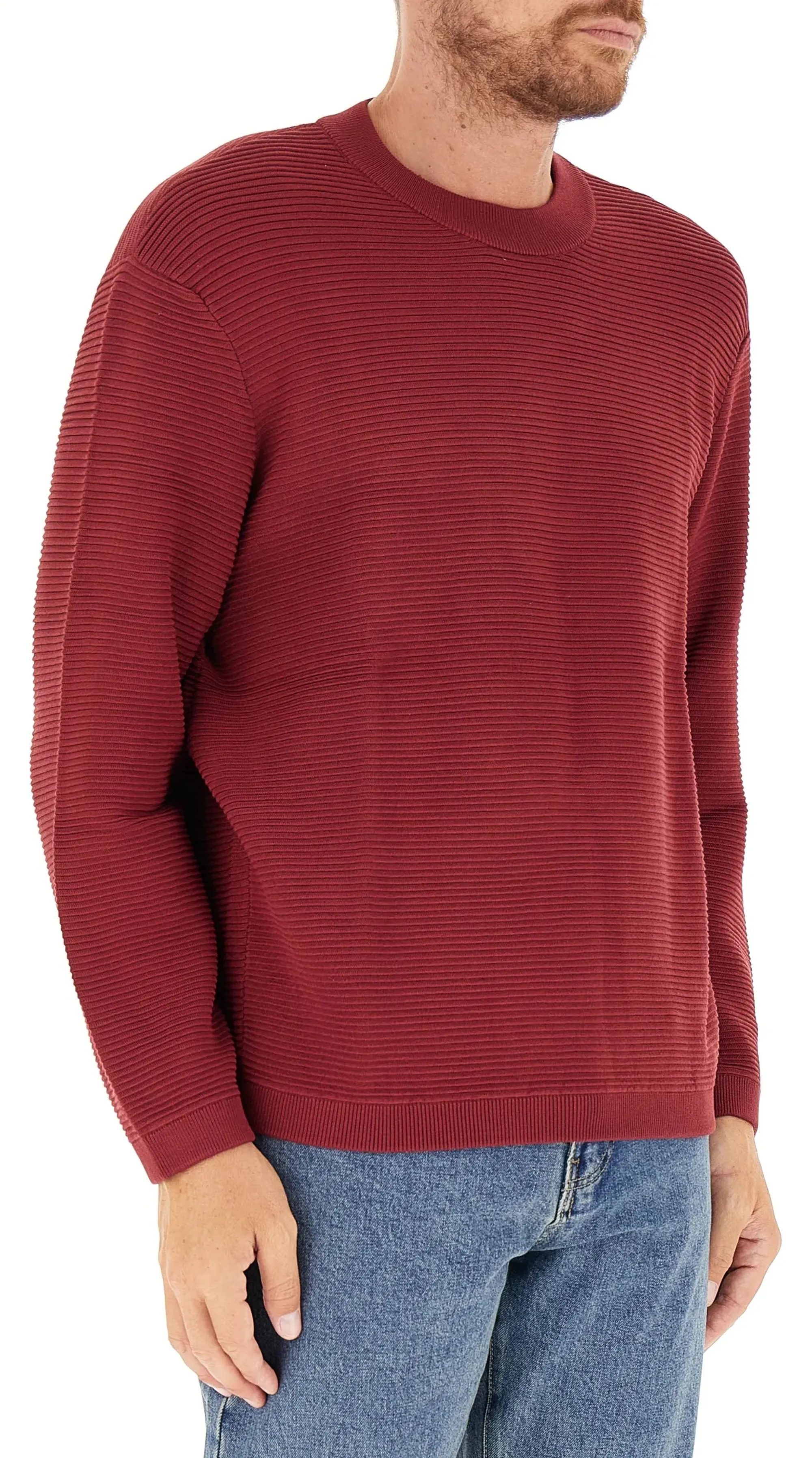 Armani Exchange B'Ribbed Sweater' Red Xm000895Af10454 161582