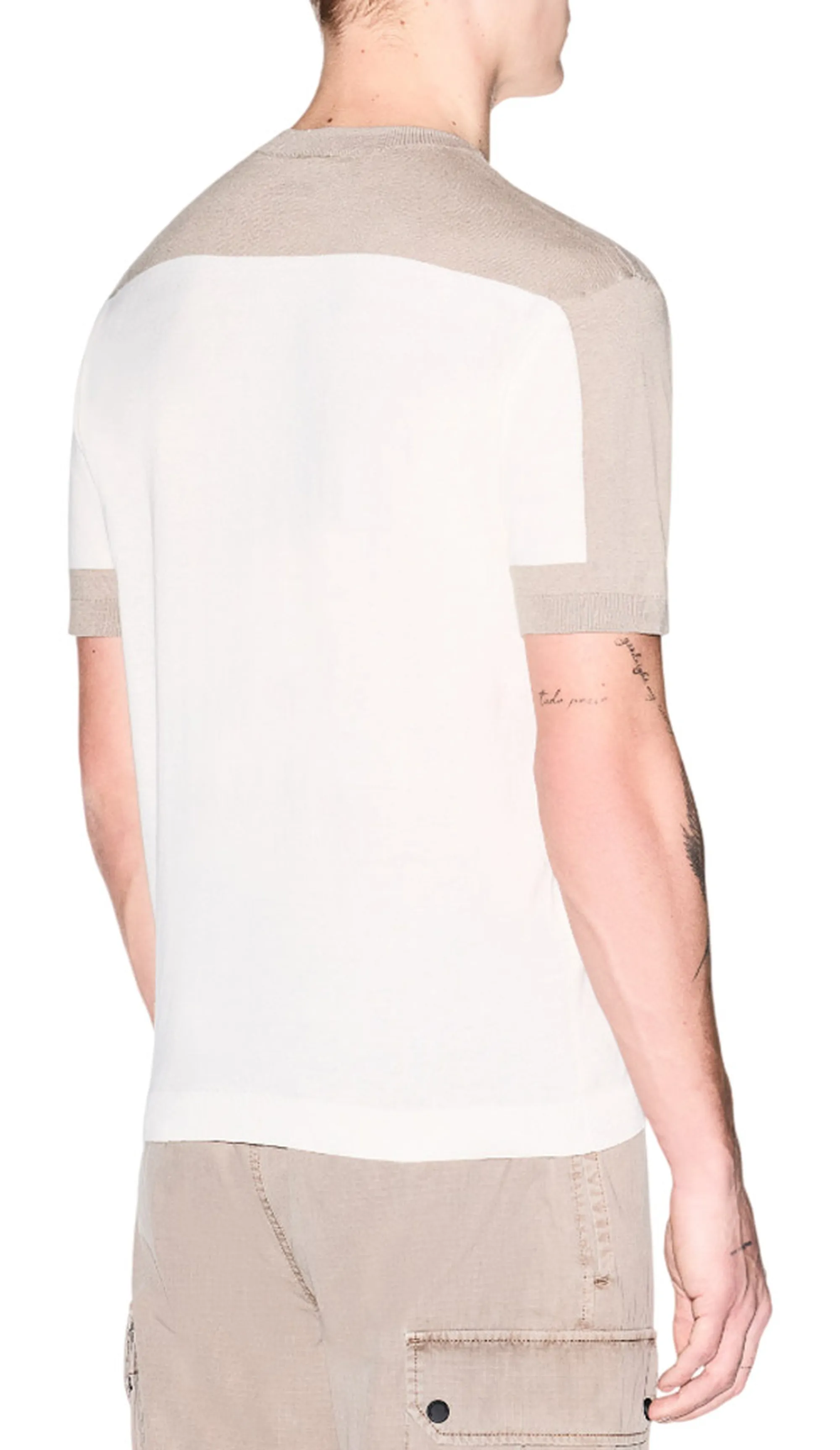 Armani Exchange B'Lightweight Linen And Cotton Sweater' Beige Xm002153Af22062 178730