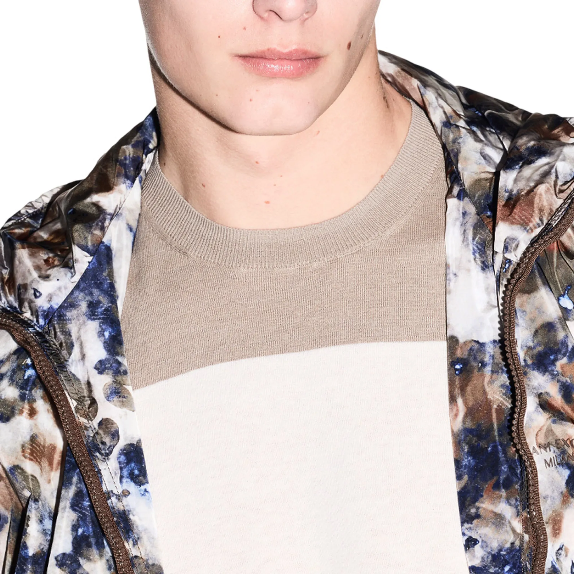 Armani Exchange B'Lightweight Linen And Cotton Sweater' Beige Xm002153Af22062 178732