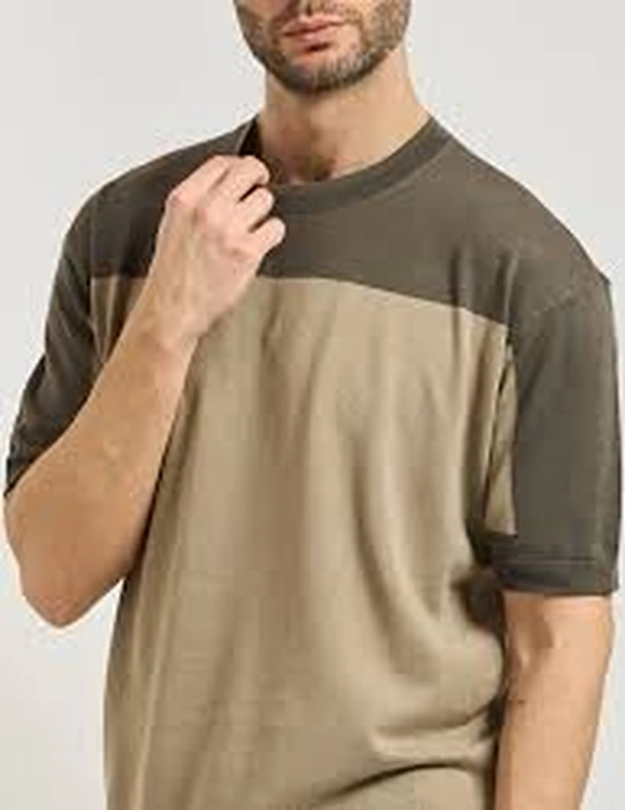 Armani Exchange Maglia In Lino E Cotone Leggero Biscotto Xm002153Af22062 174823