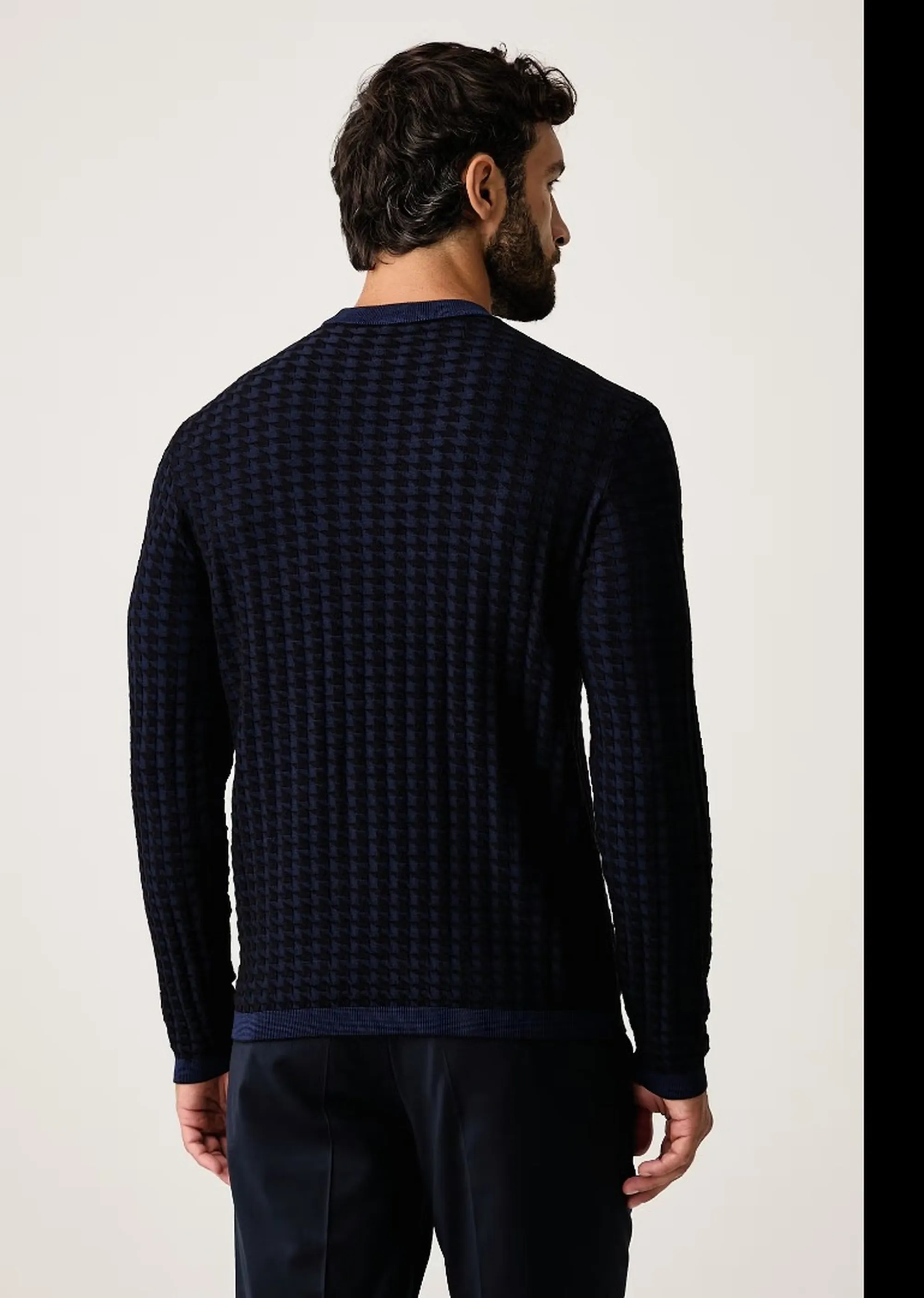 Armani Exchange Maglia In Misto Viscosa Blu Xm003012Af26379 193292