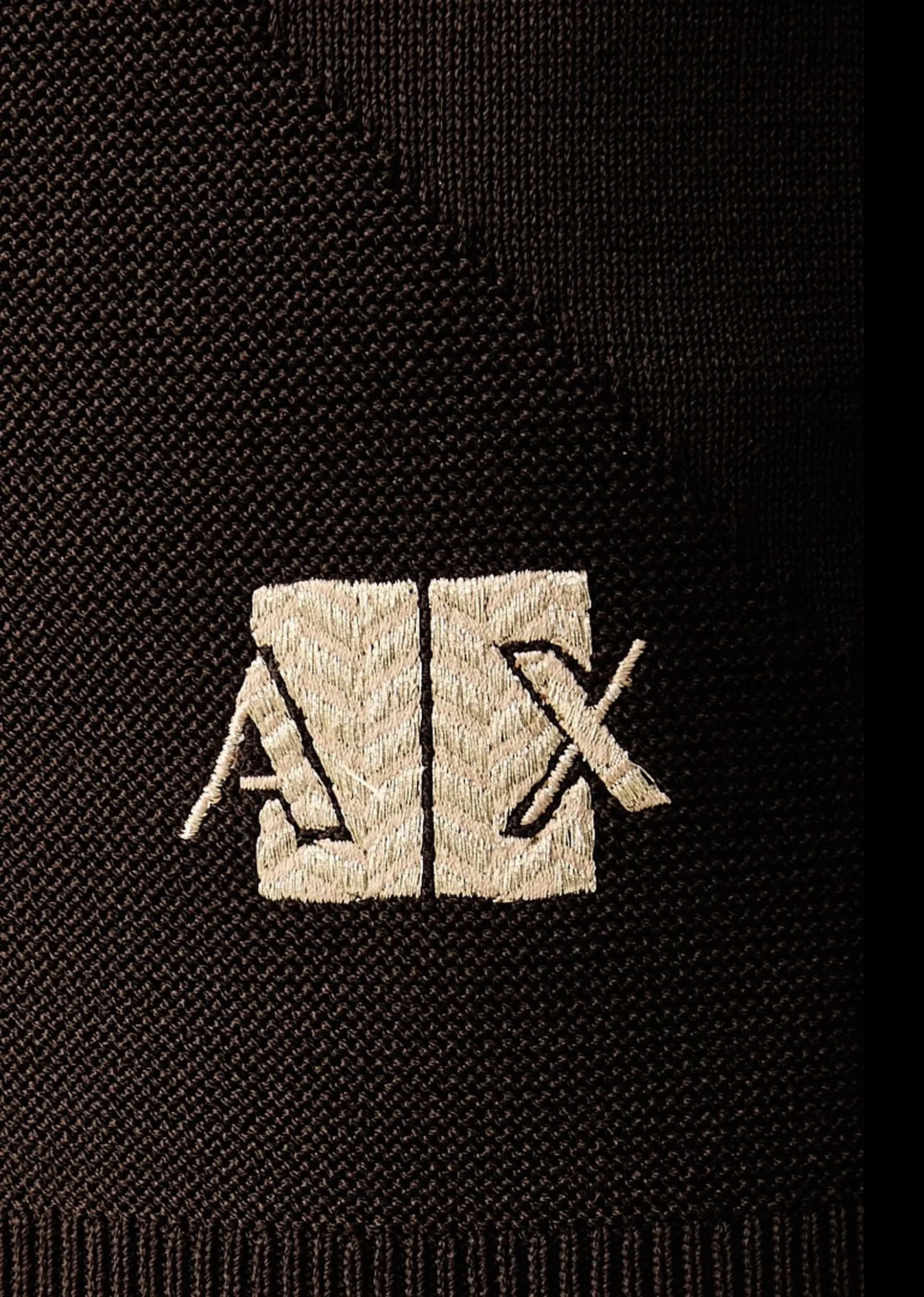 Armani Exchange B'Viscose Sweater With Embroidered Logo' Brown Xw002881Af10352 193527