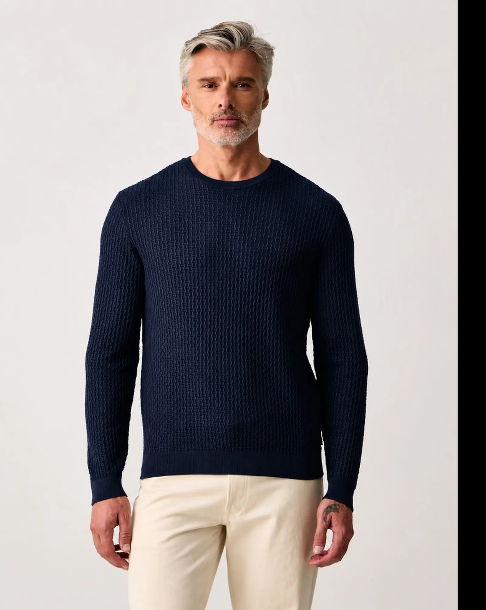 Armani Exchange Maglia In Viscosa Lavorata Blu Xm002988Af10454 193318