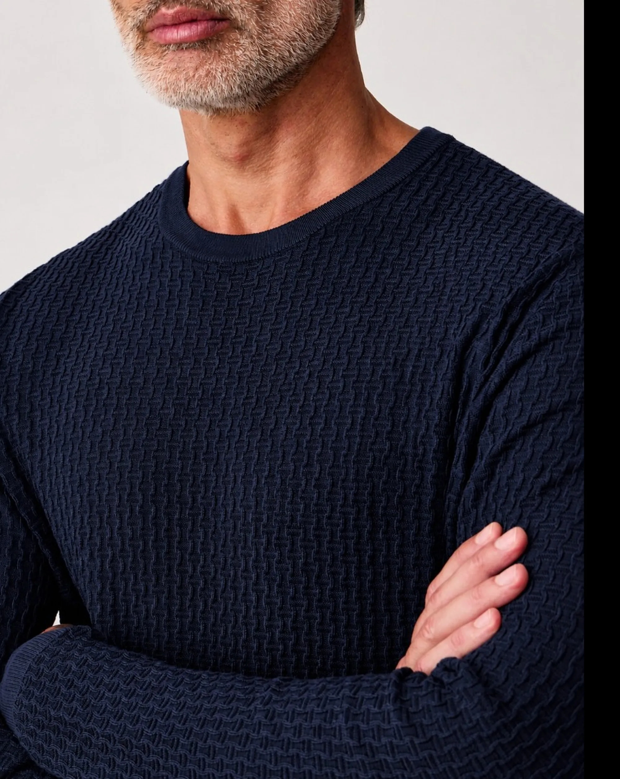 Armani Exchange Maglia In Viscosa Lavorata Blu Xm002988Af10454 193319