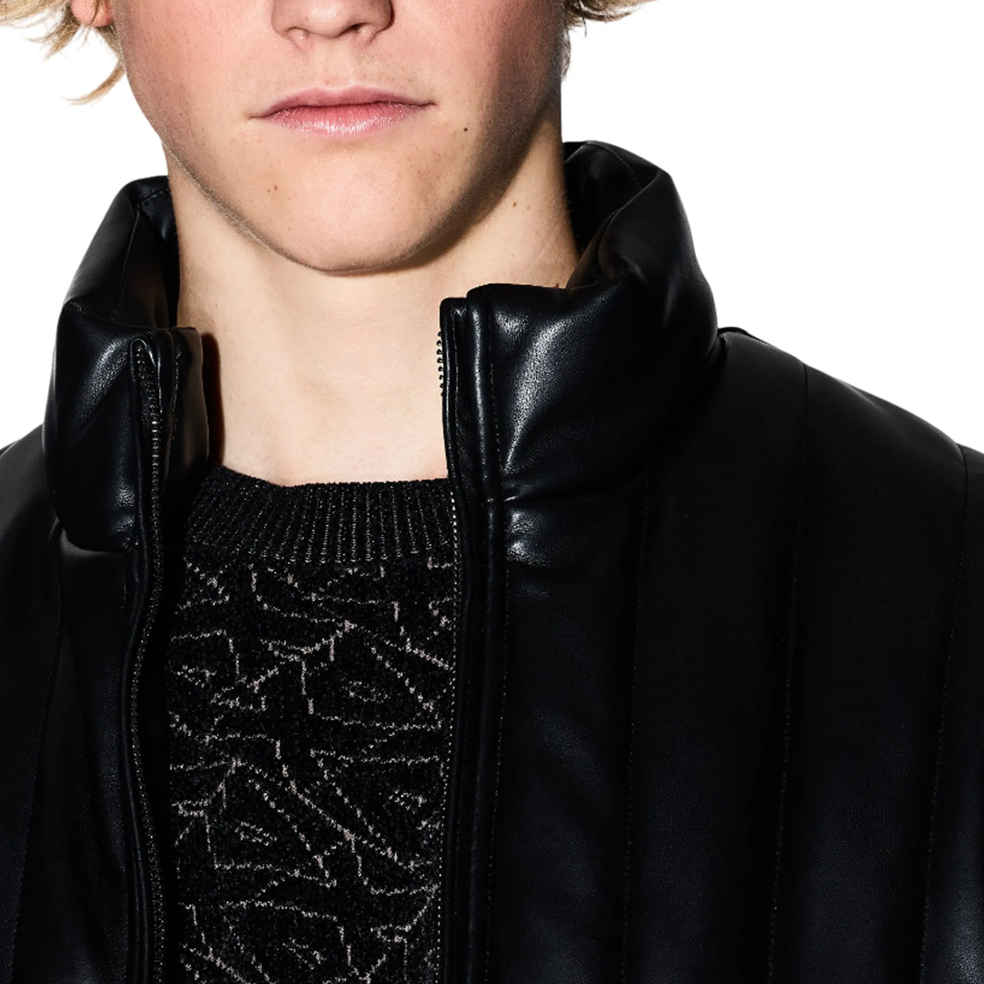 Armani Exchange B'Allover Logo Sweater' Black Xm001330Af16916 162064