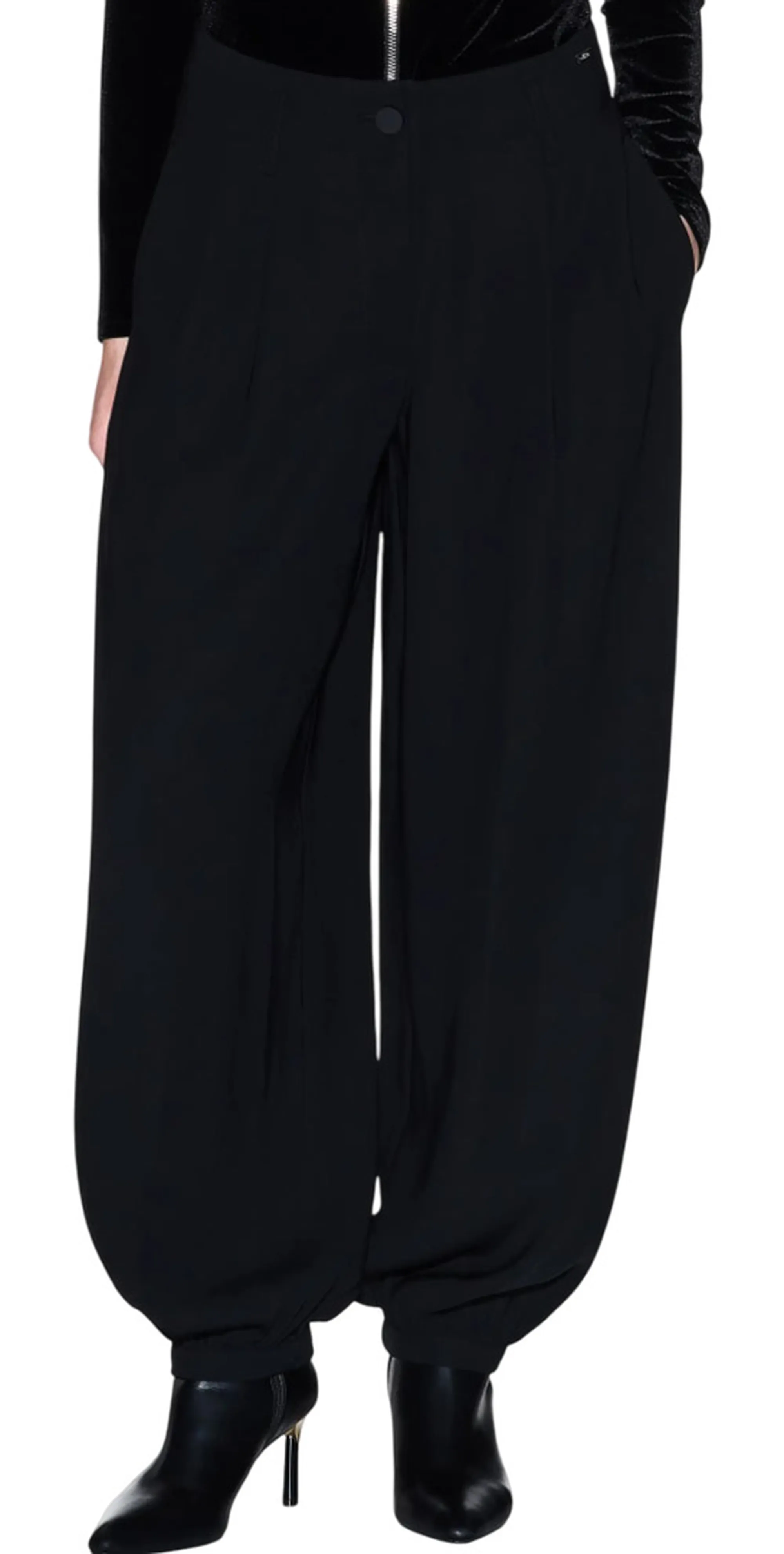 Armani Exchange B'Casual Wide Trousers' Black Xw000725Af16151 163643