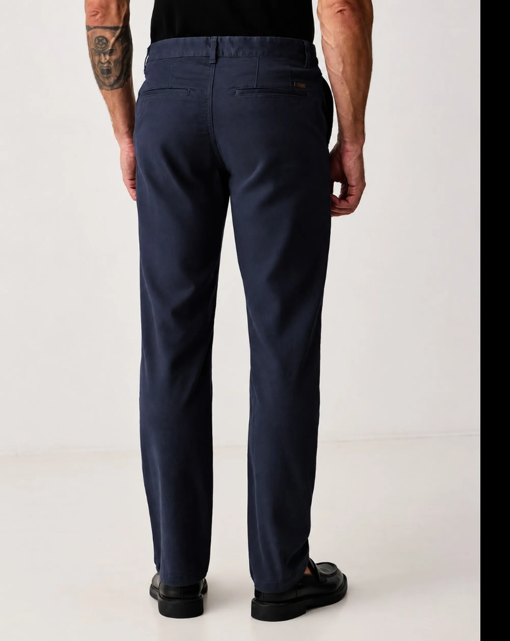 Armani Exchange Pantalone Chino In Cotone Elasticizzato Blu Xm003537Af22547 193417
